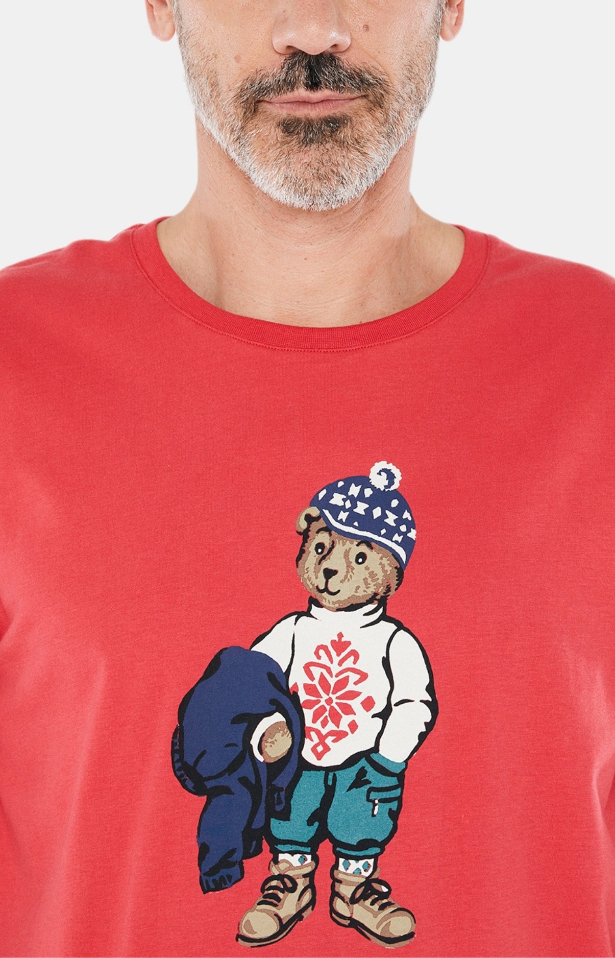 Pyjama long Homme Logan Rouge 4