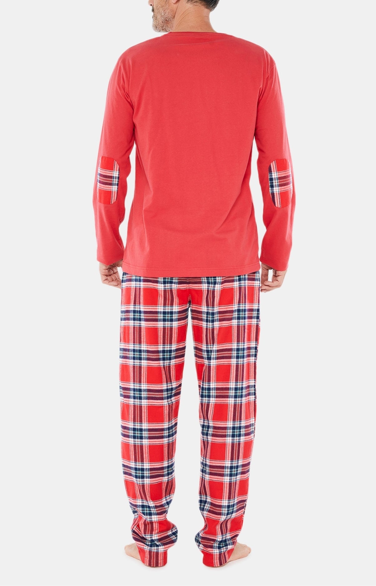 Pyjama long Homme Logan Rouge 5