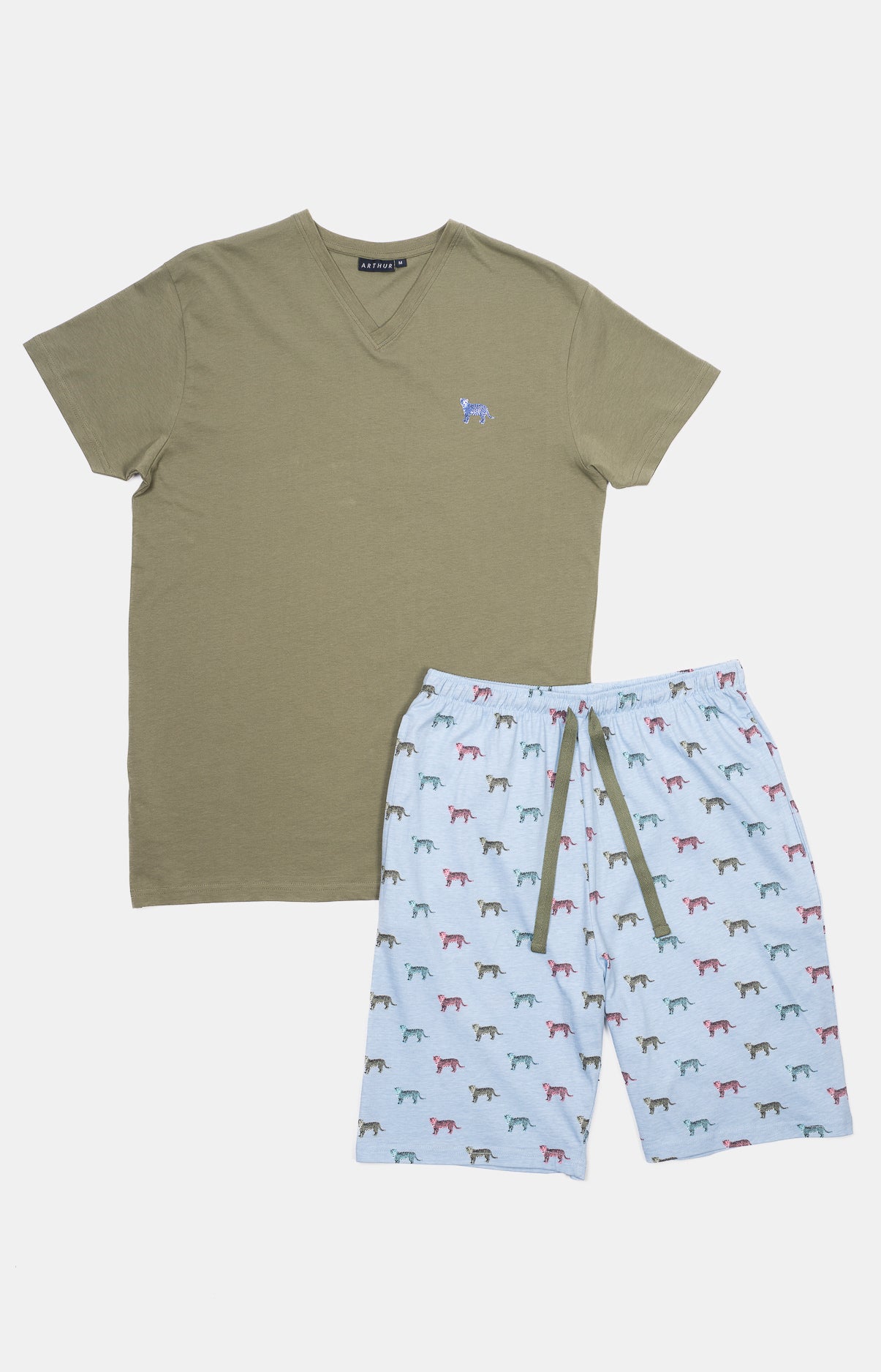 Pyjashort Guépard Homme 3