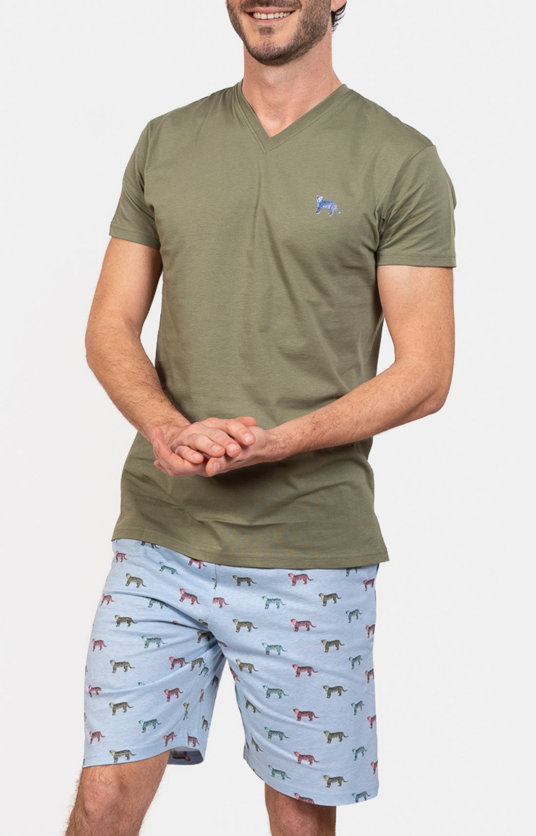 Pyjashort Guépard Homme 1