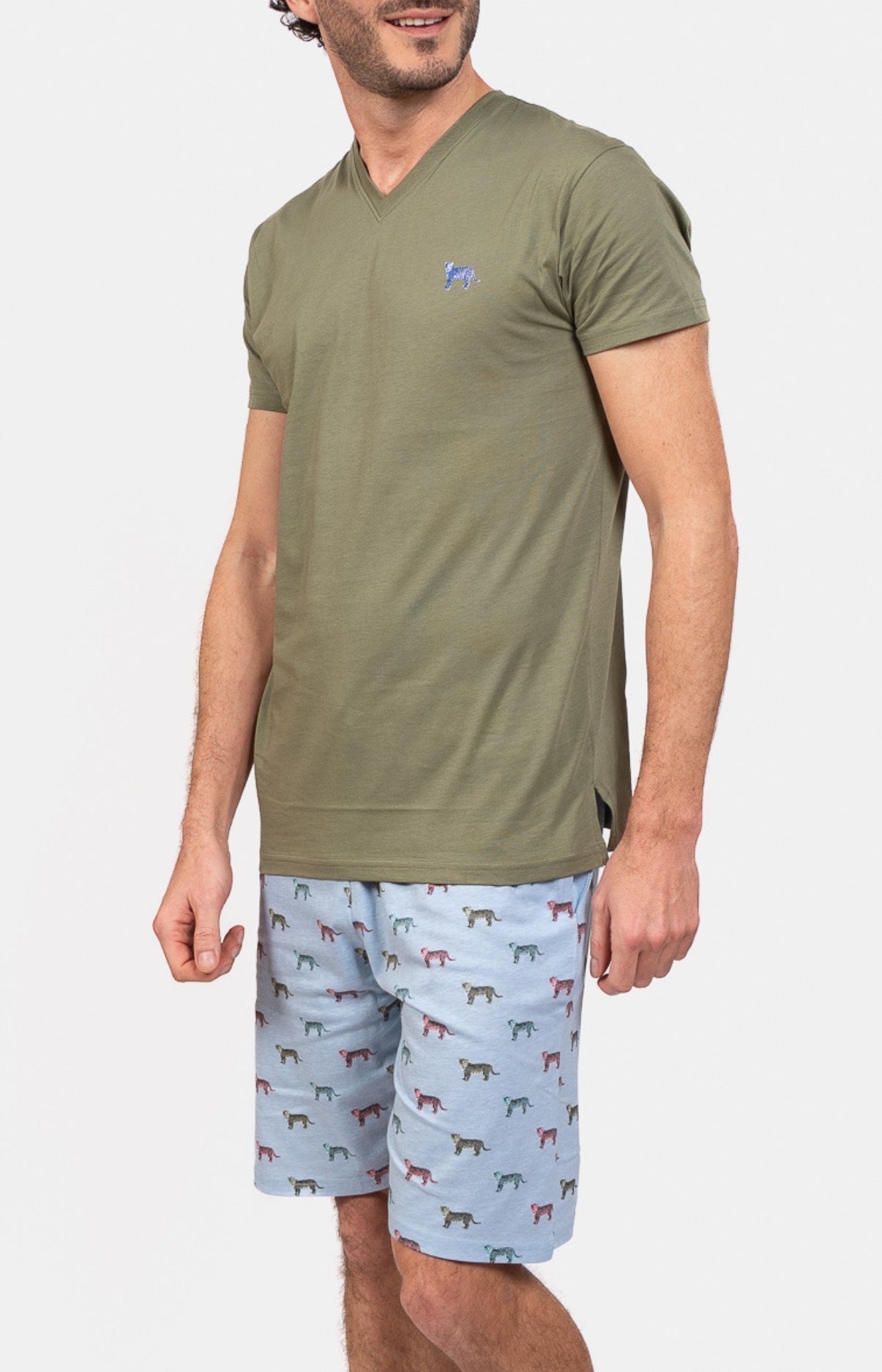 Pyjashort Guépard Homme 5