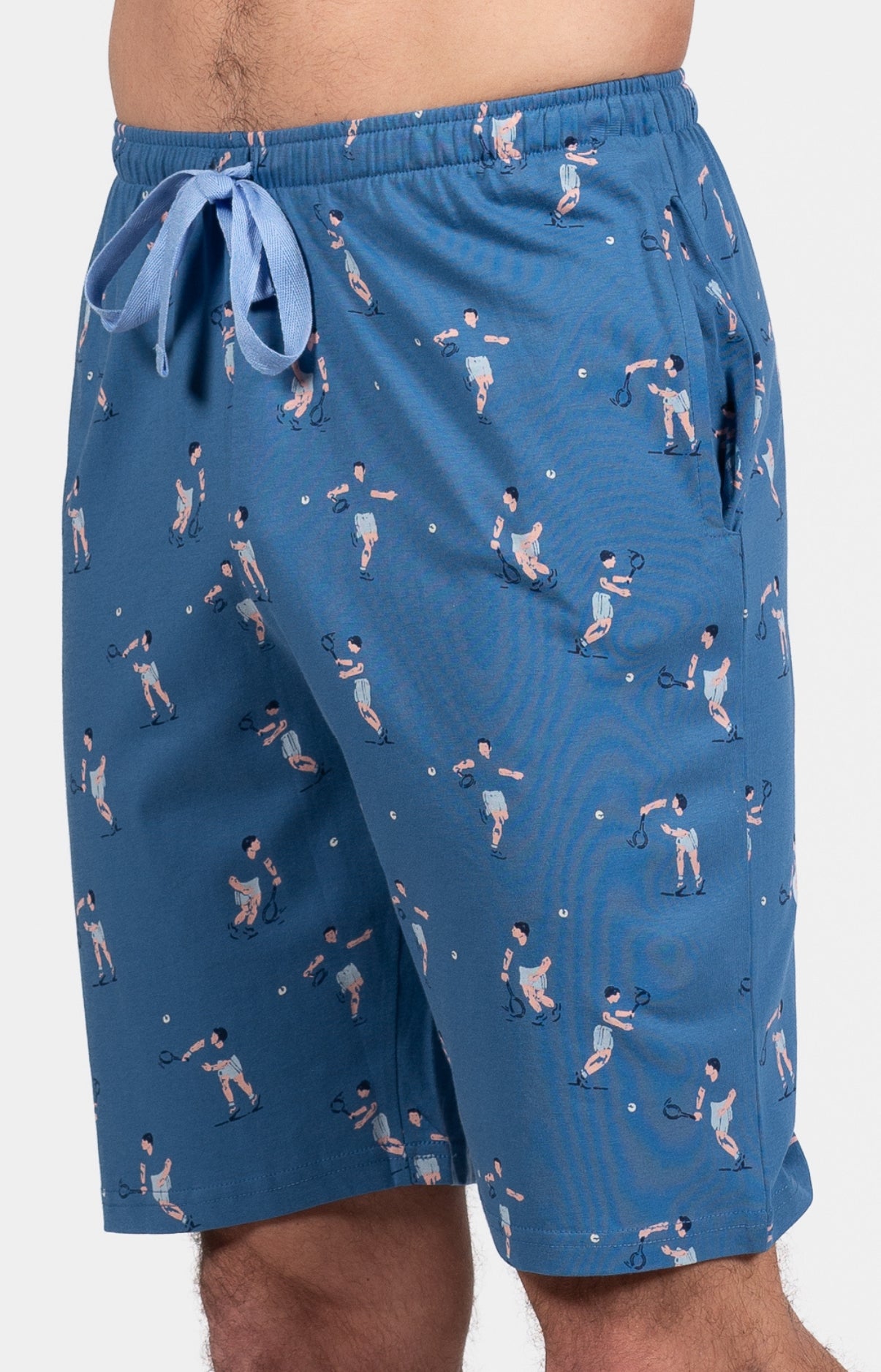 Pyjashort Homme Service Compris Bleu 4