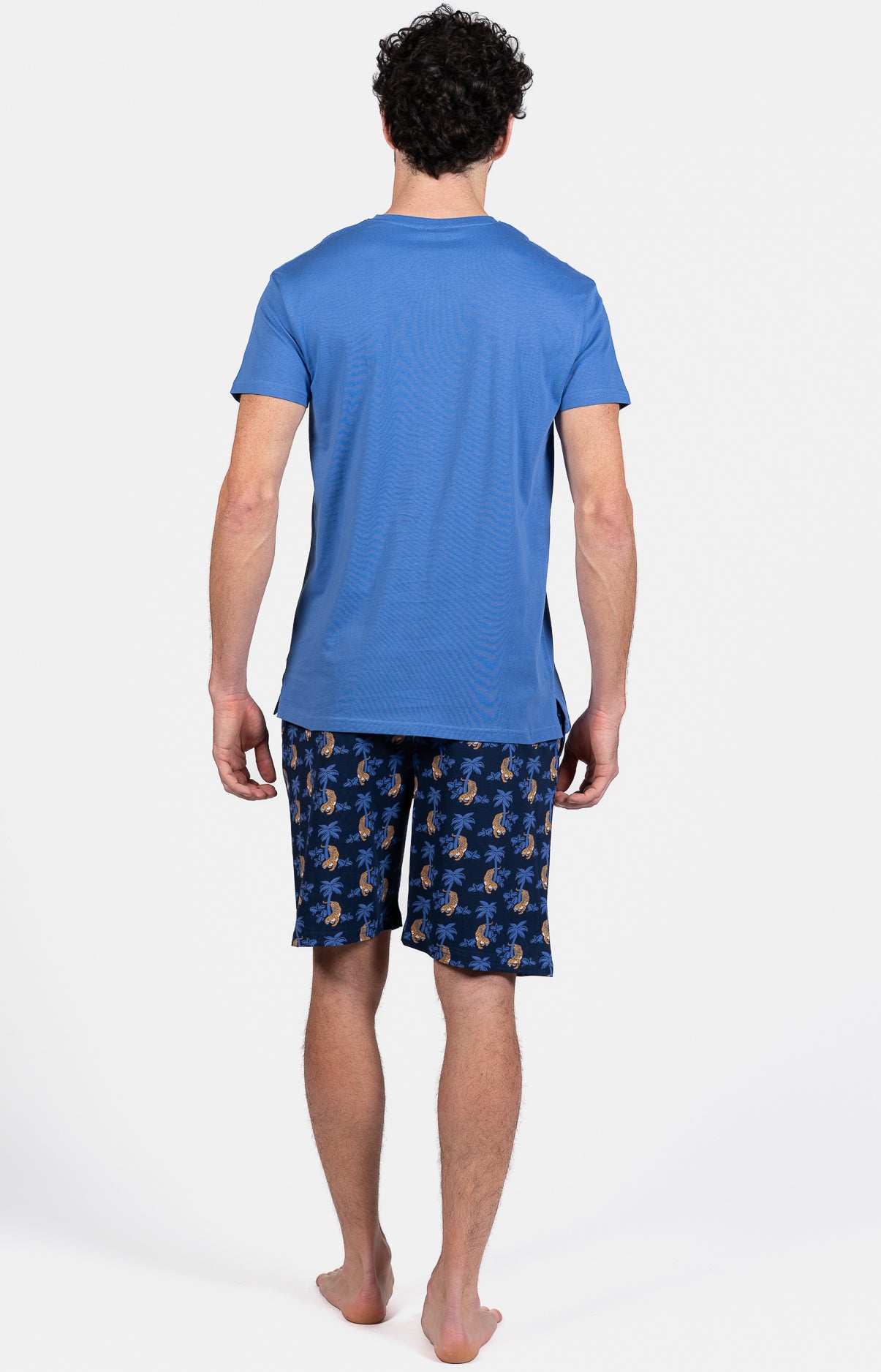 Pyjashort Tigre Bleu Homme 6