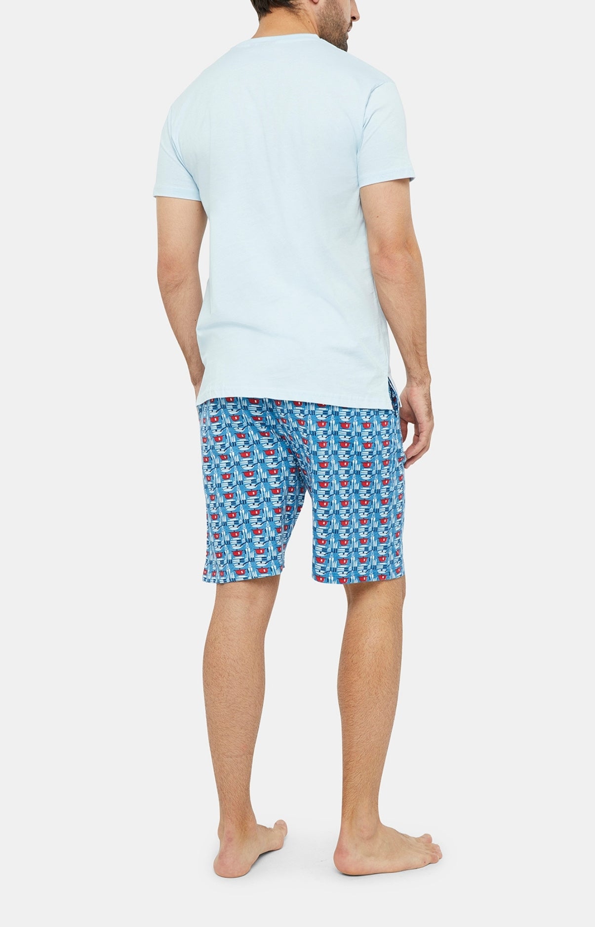 Pyjashort Homme Ustensibles Bleu 5
