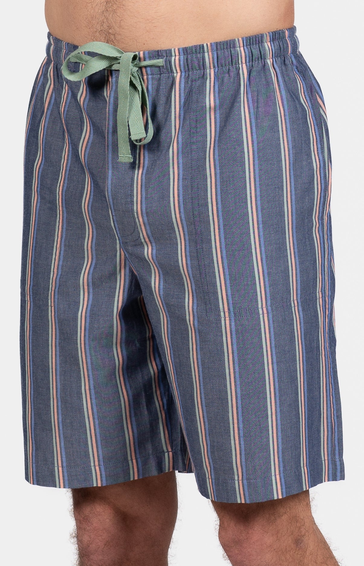 Pyjashort Homme Lamark Marine et Vert 4