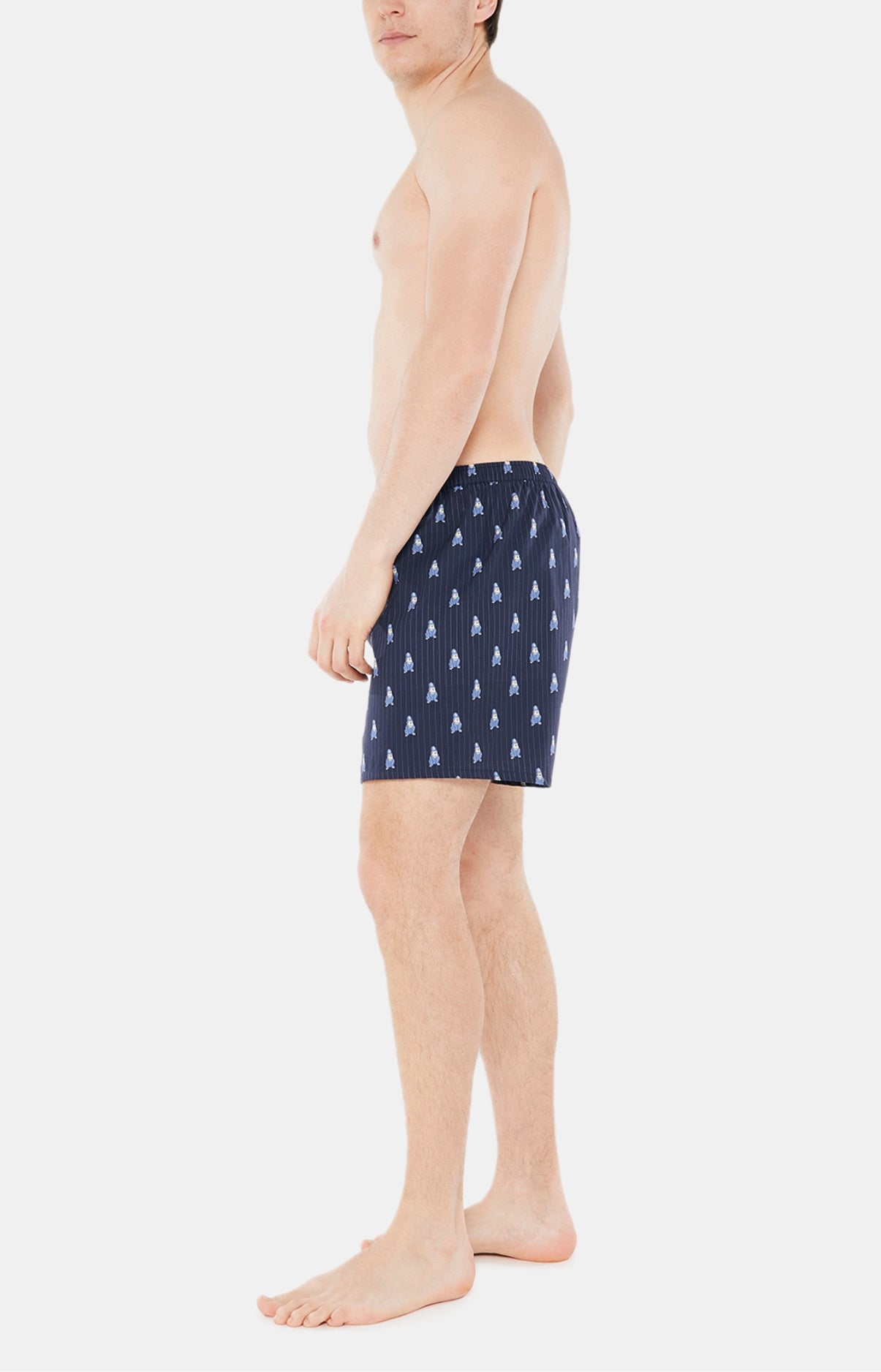Caleçon classique Homme Bobby Marine 4