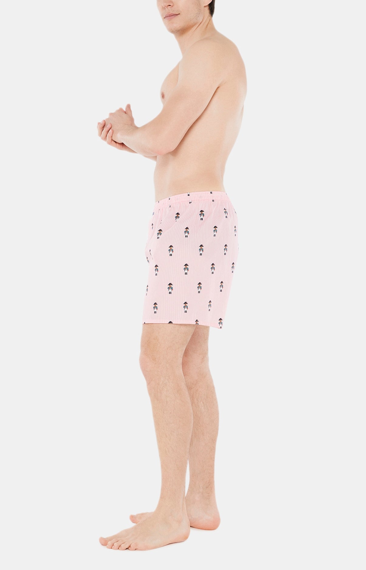 Caleçon classique Homme Napoleours Rose 4