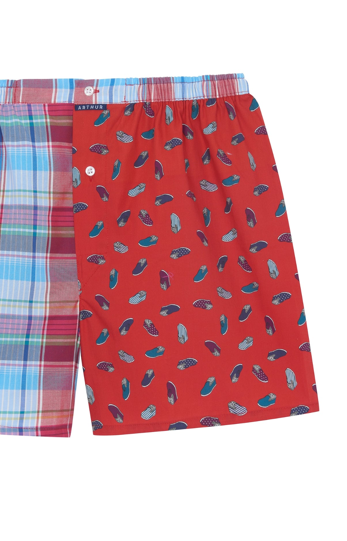 Caleçon classique Homme Upcyclé Sneaker Noir 2