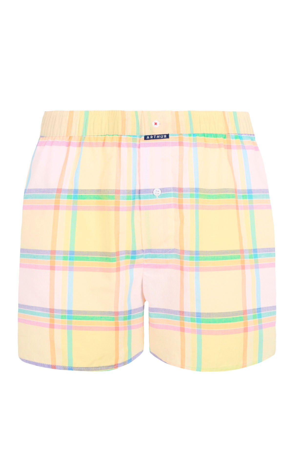 Caleçon homme carreaux multicolore 3