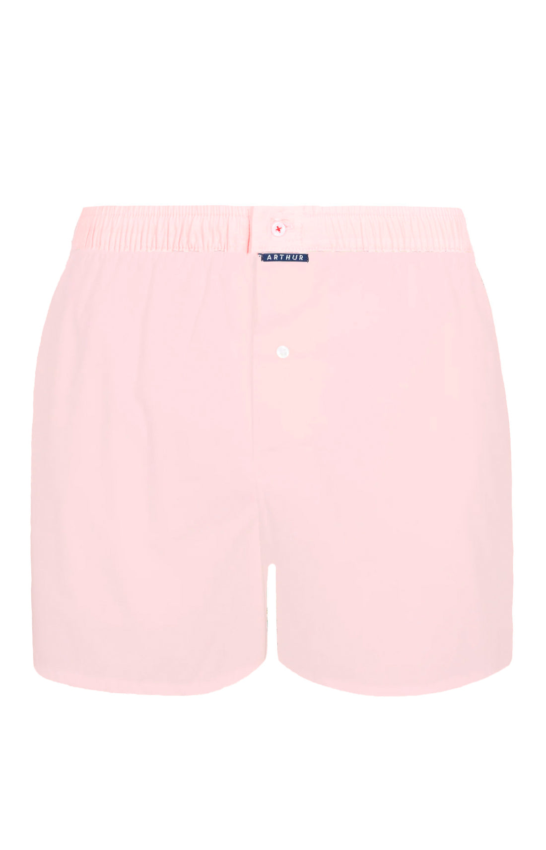 Caleçon homme rose clair uni 3