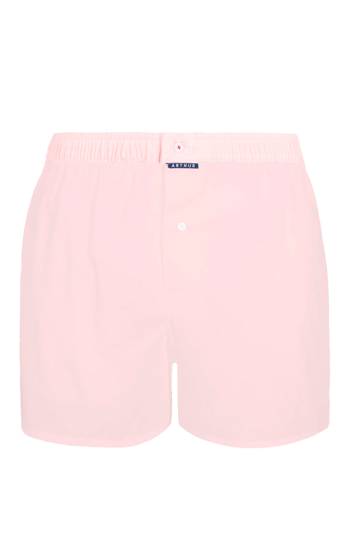 Caleçon homme rose clair uni 3