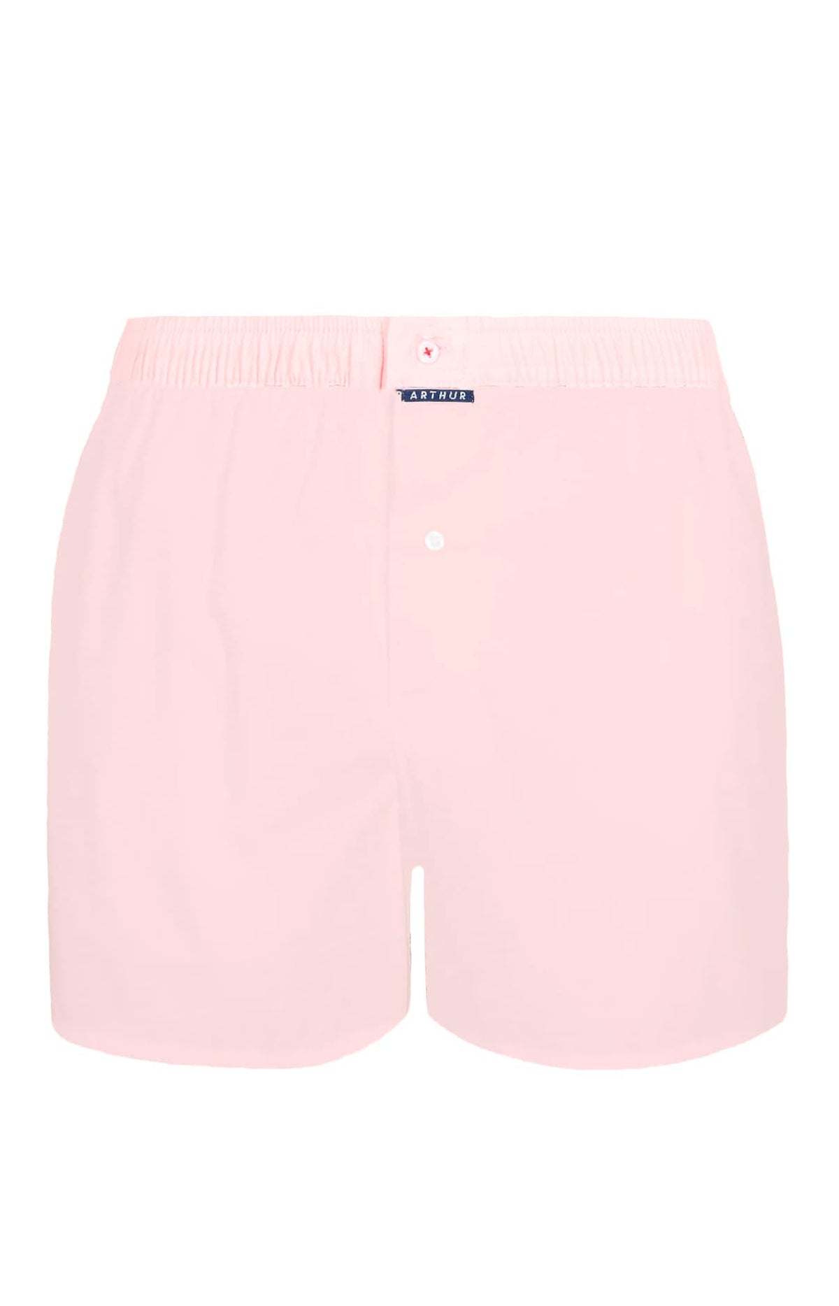Caleçon homme rose clair uni 3