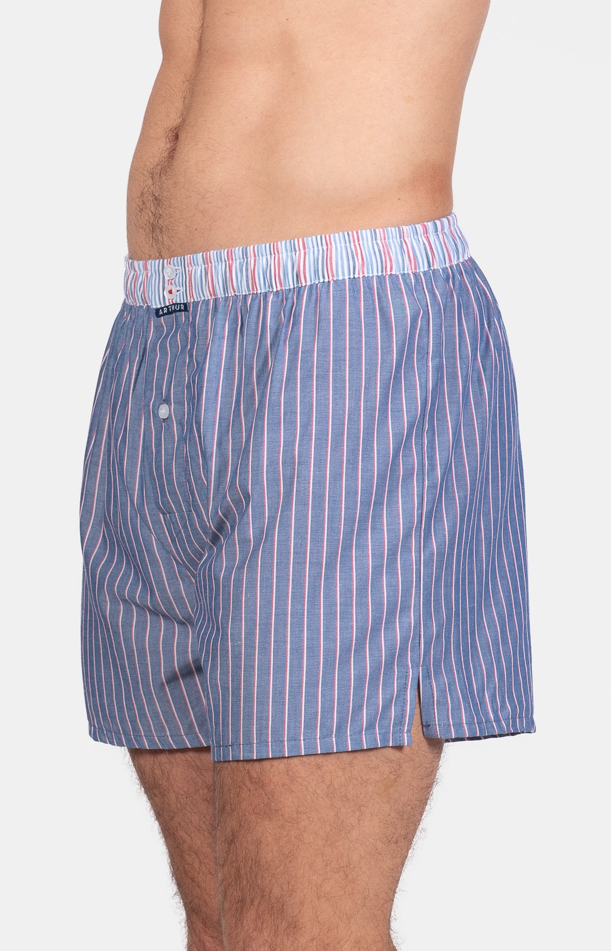 Caleçon avec suspensoir Homme n°1141 Bleu 5