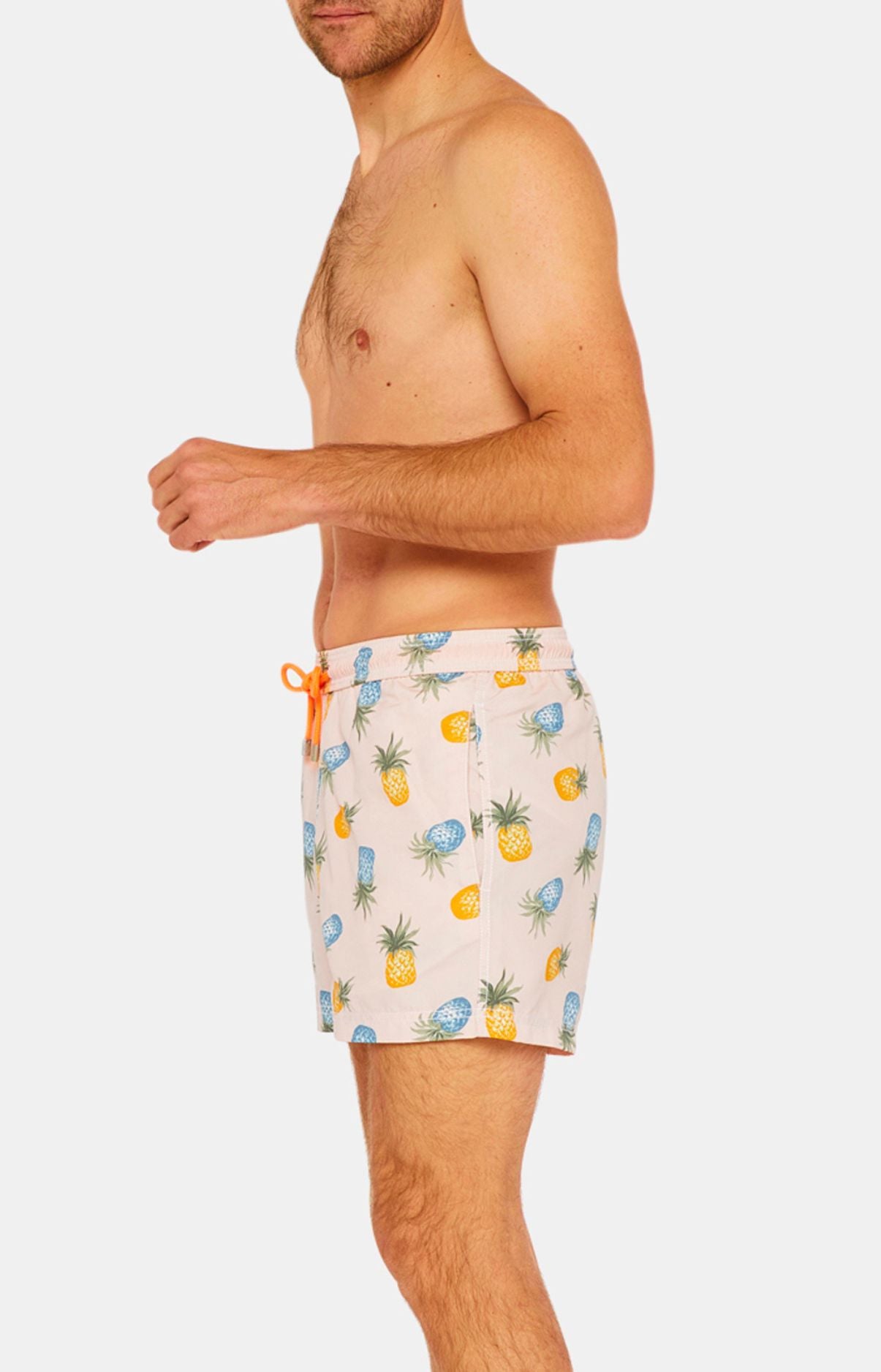 Short de bain Homme Ananas Sable Multicolore 4