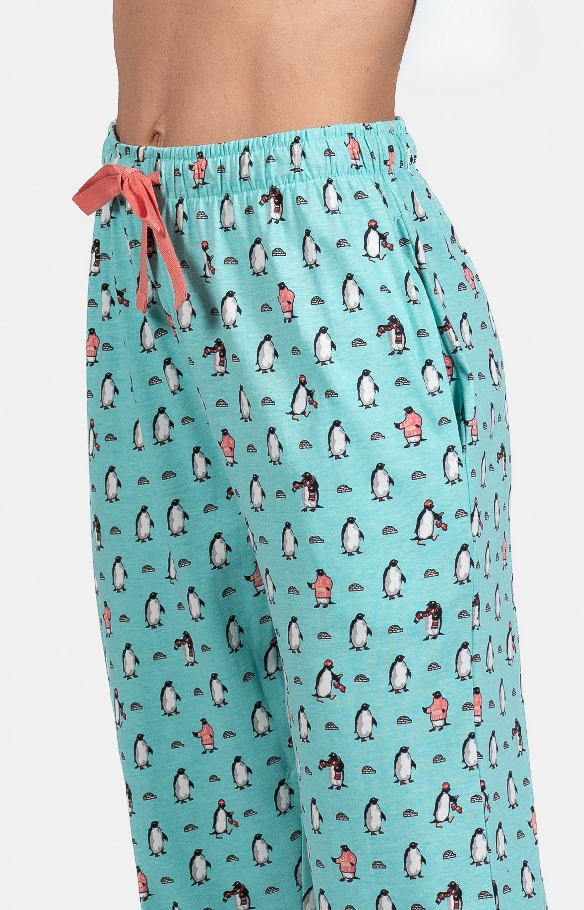 Pyjama long Enfant Frileuse Bleu et Rose 4