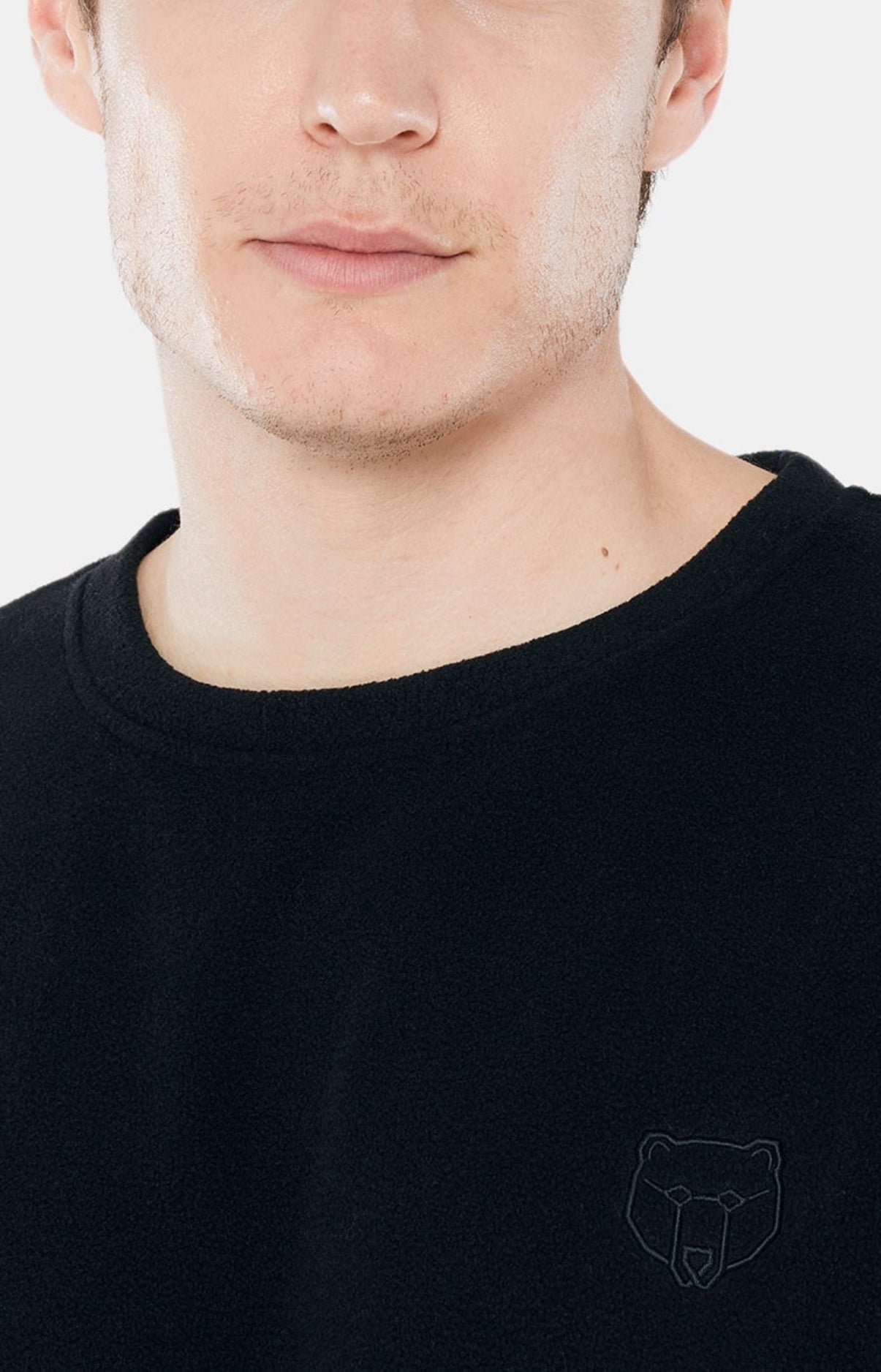 Pyjama long Homme Polaire Bill Noir et Vert 4
