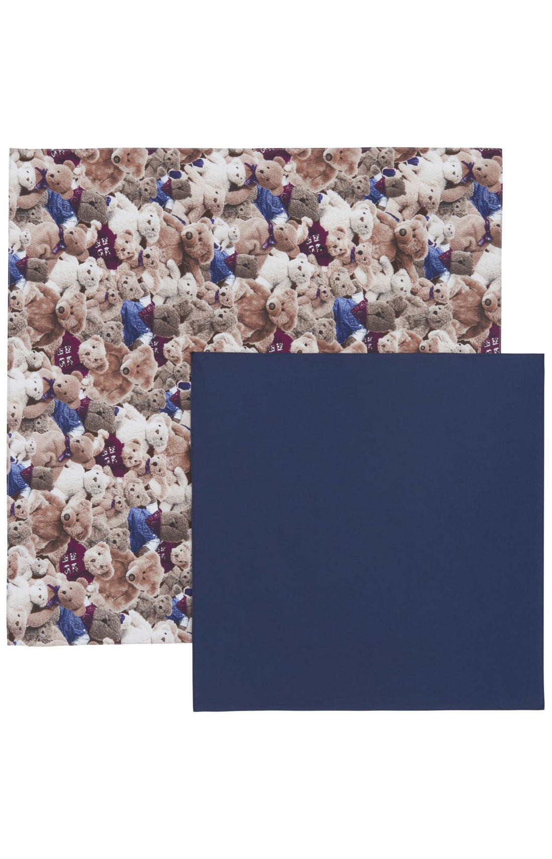 Furoshiki Accessoire Uni & Teddy Beige et Marron 3