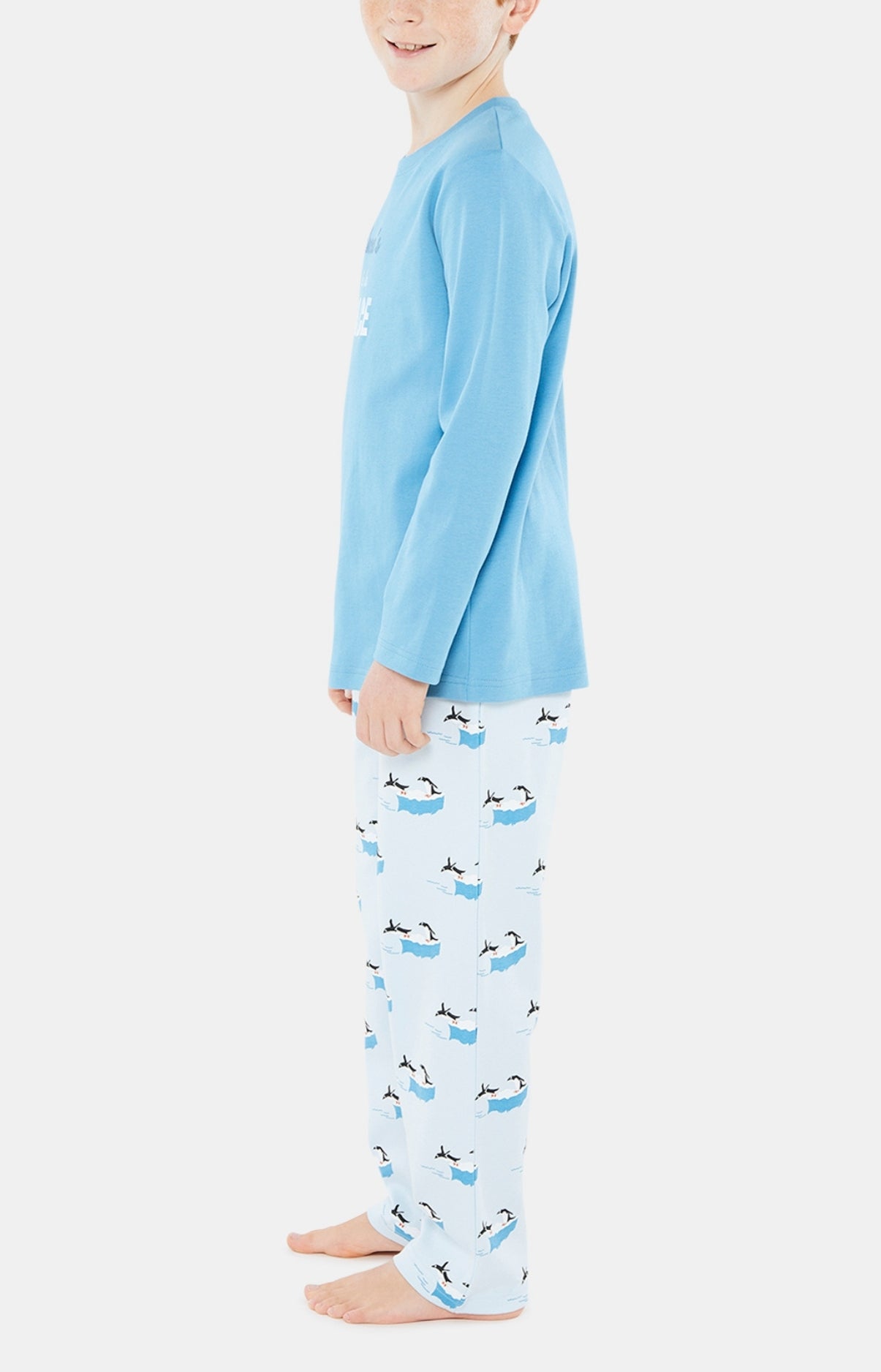 Pyjama long Enfant Iceberg Bleu 4
