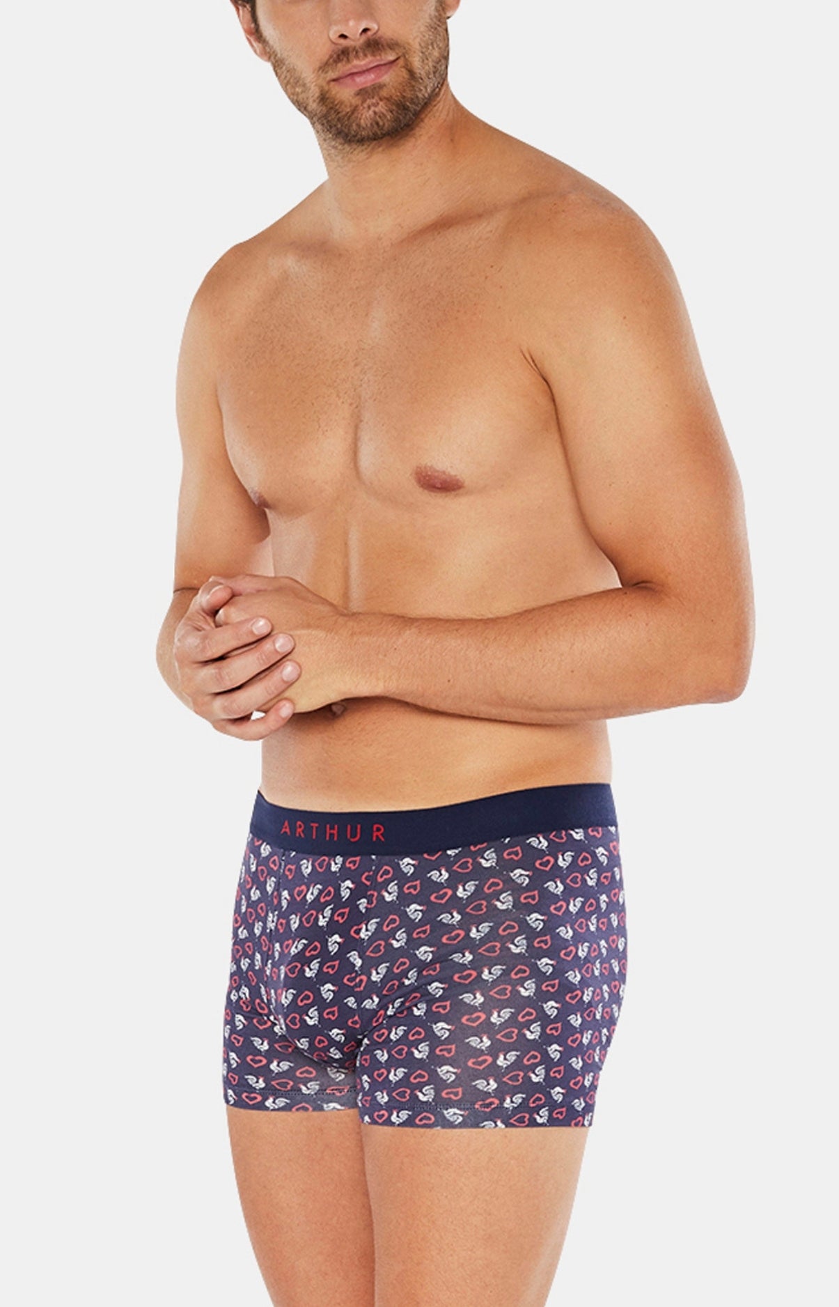 Boxer Homme Cocoeurico Marine 1