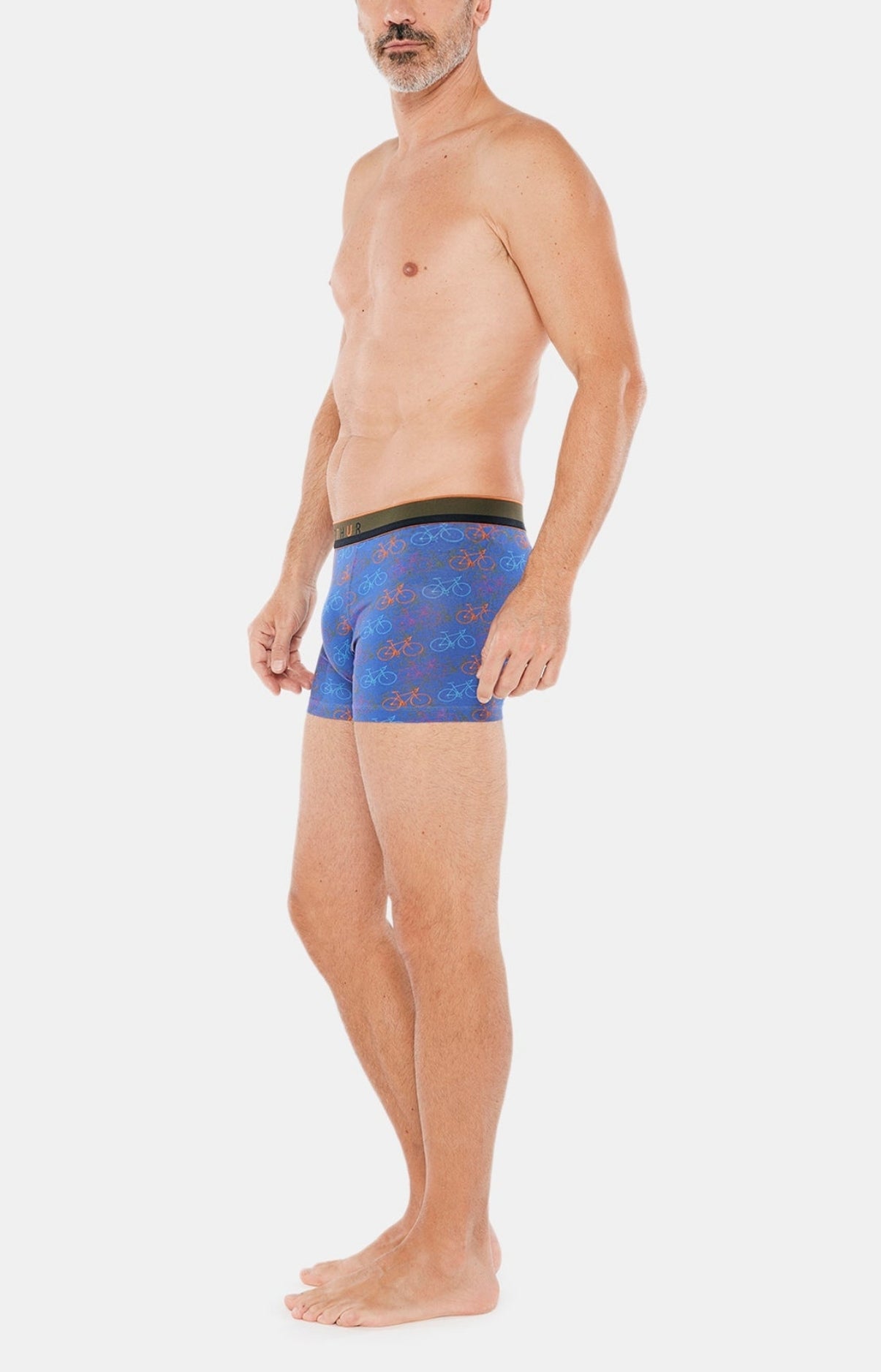 Boxer Homme Vélo Multicolore 7