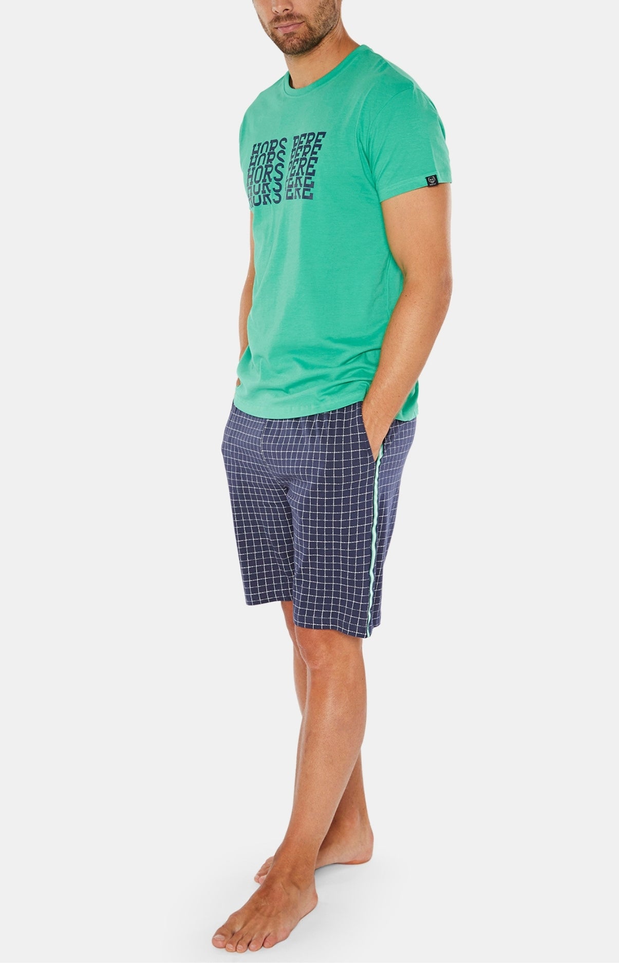 Pyjashort Homme Hors Père Marine 4
