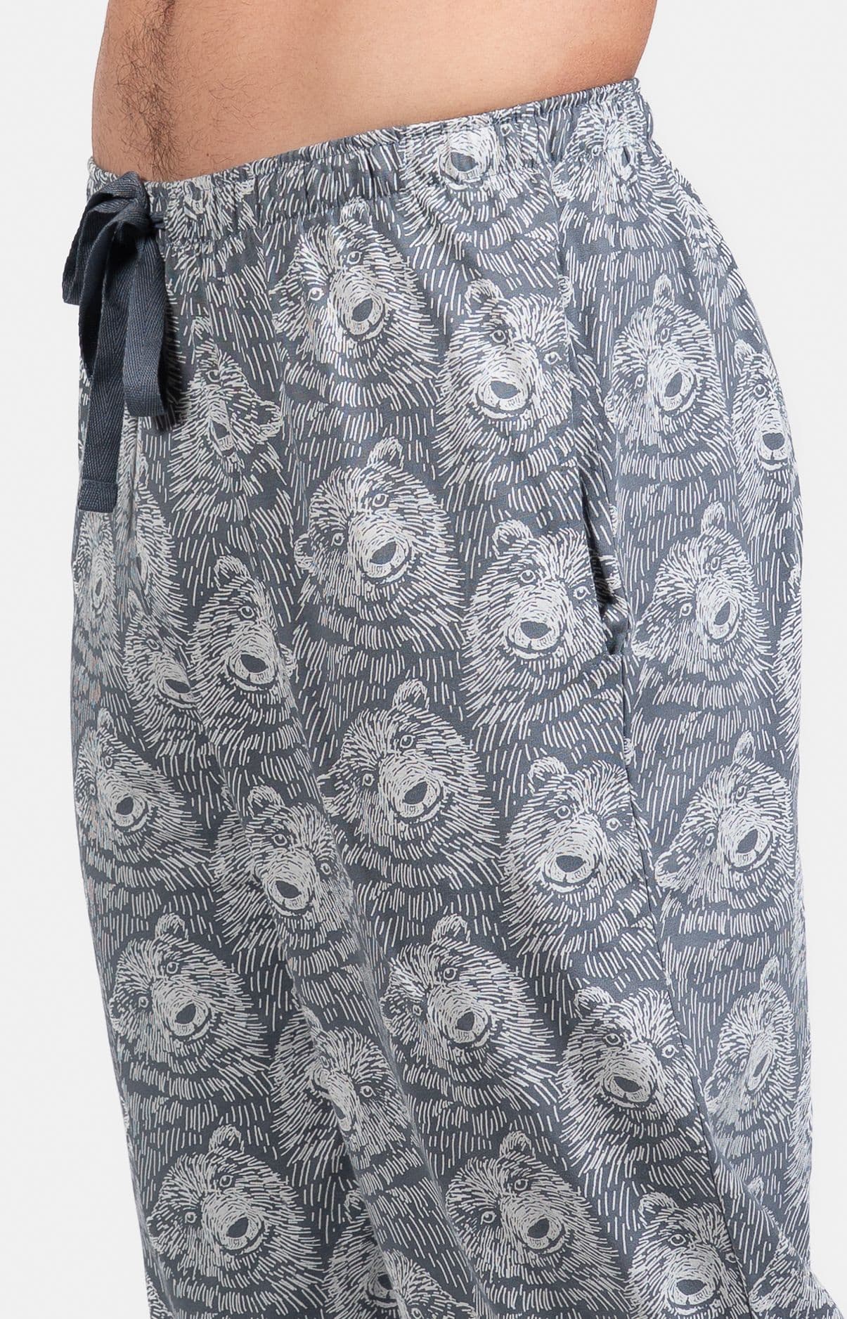 Pyjama Homme ours Acier 5