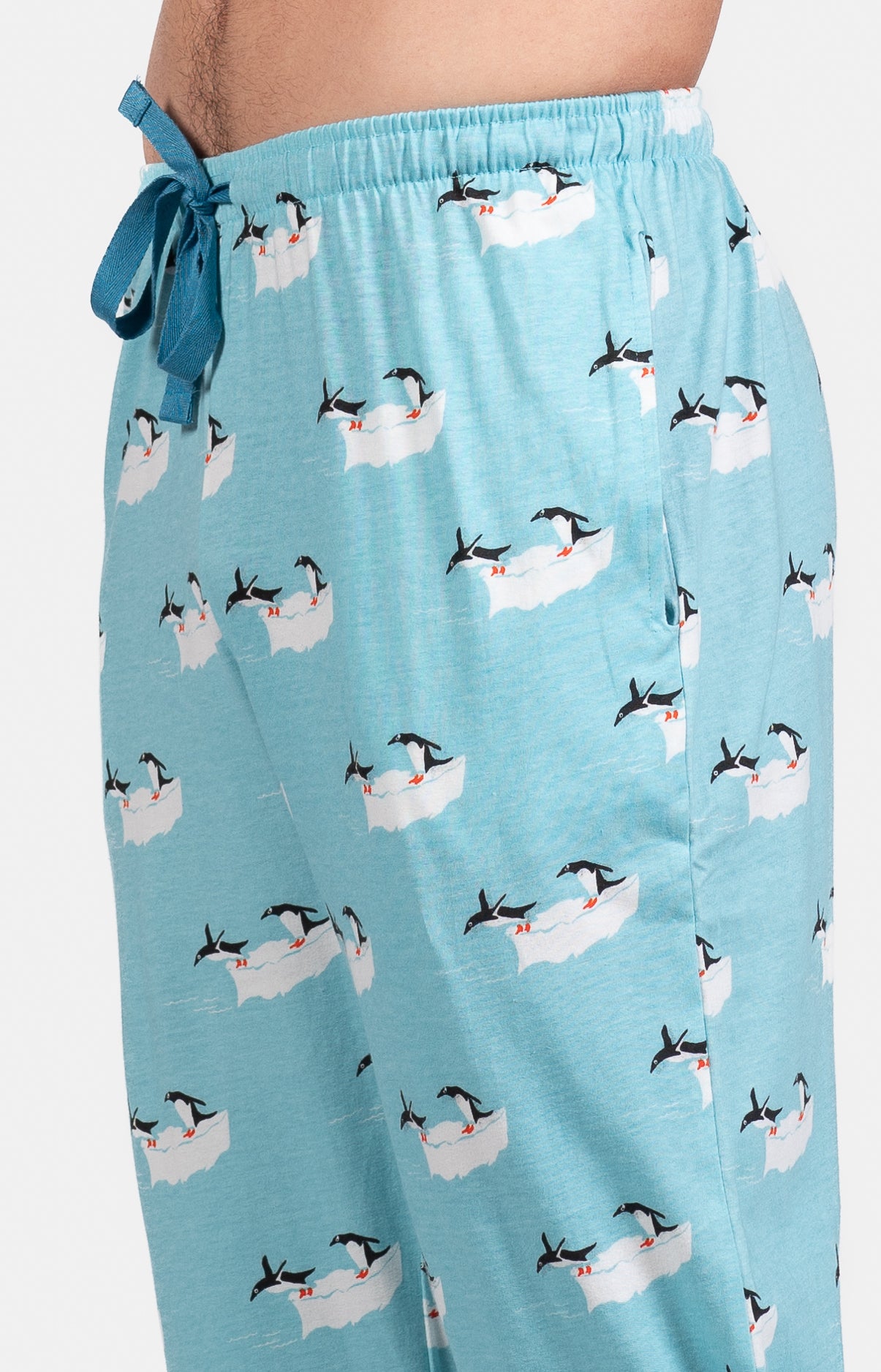 Pyjama long Homme Premier de la glace Bleu 4