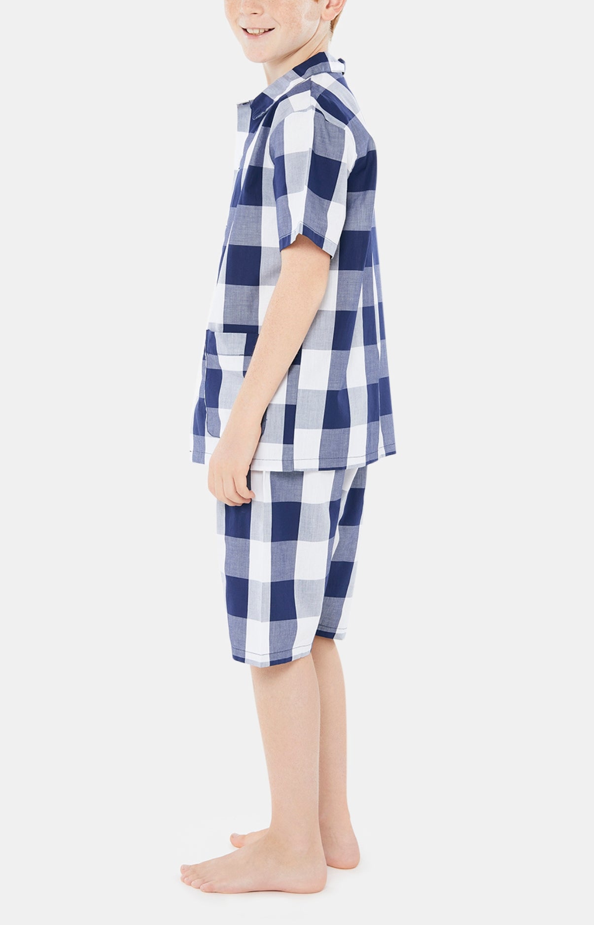 Buttoned pajamas - Big Gingham