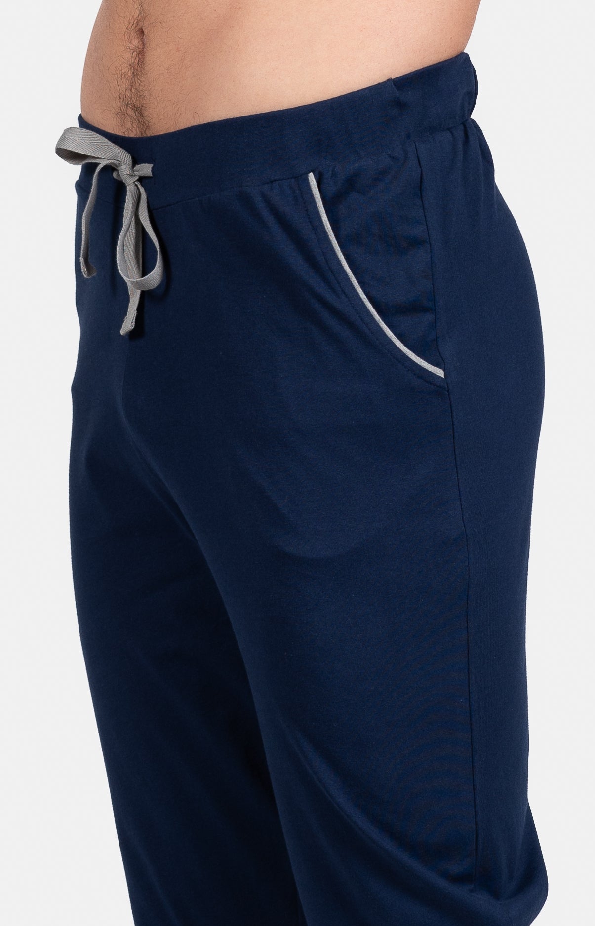 Pyjama long Homme Gris et Marine 4