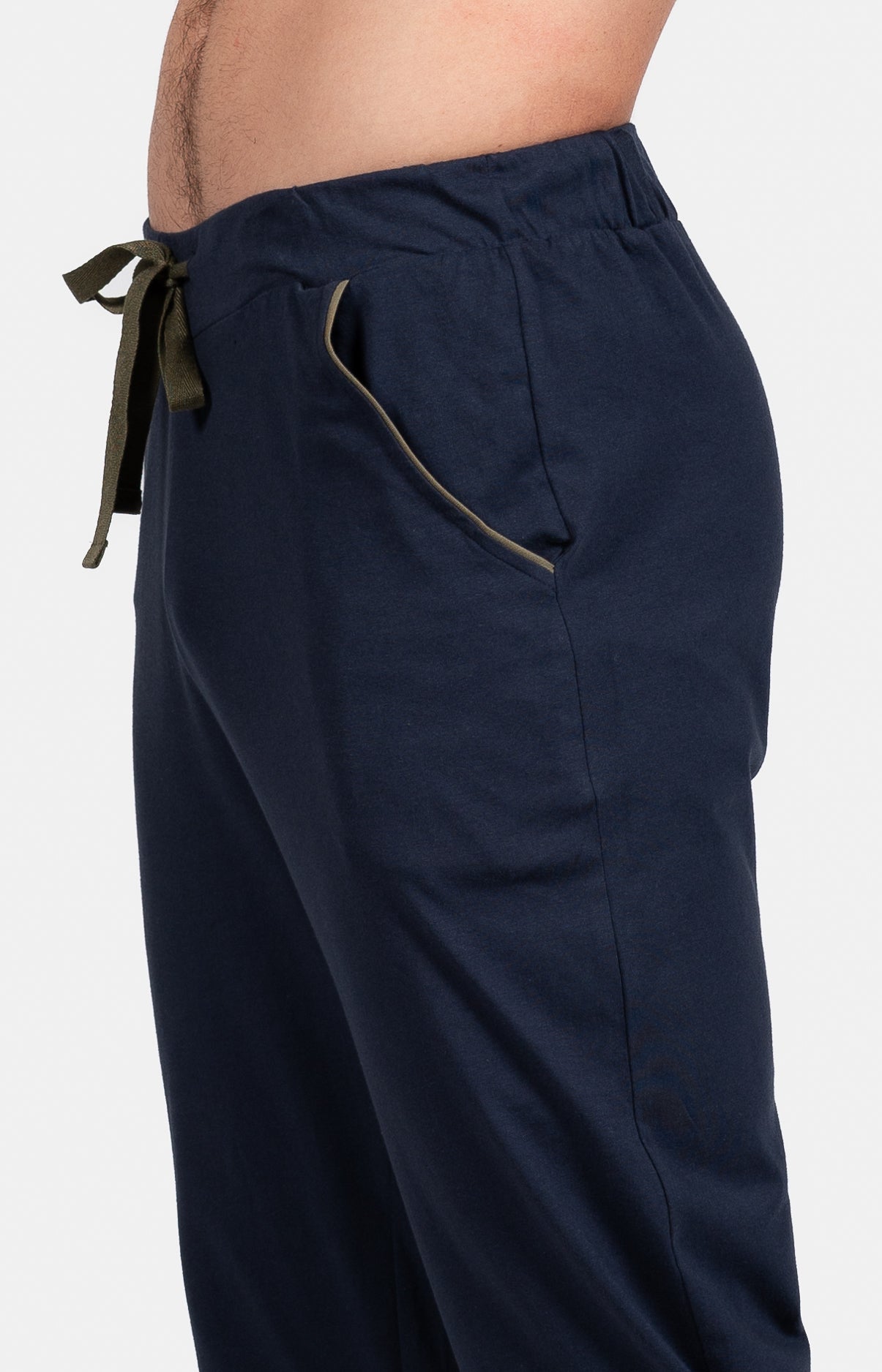 Pyjama long Homme Gris et Marine 22