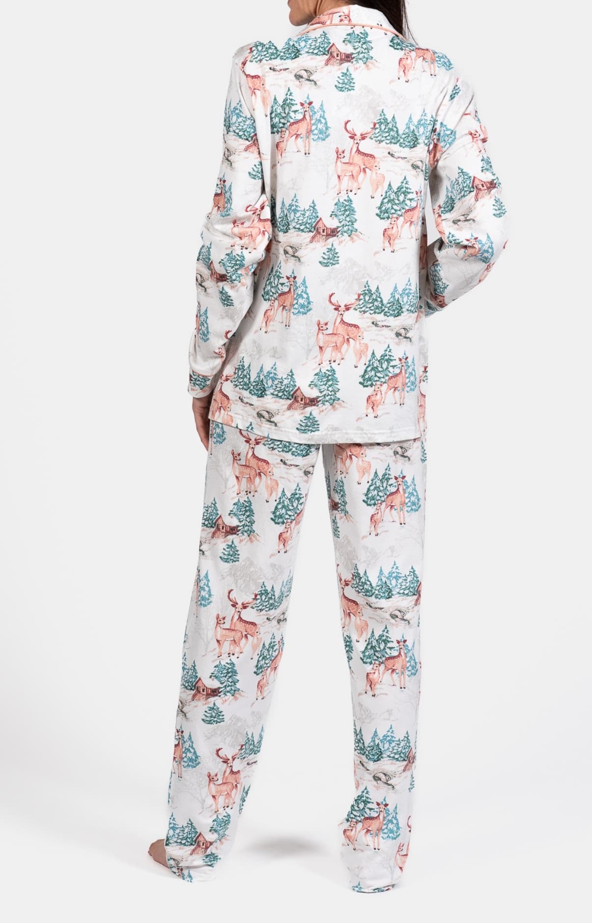 Pyjama boutonné - Biche