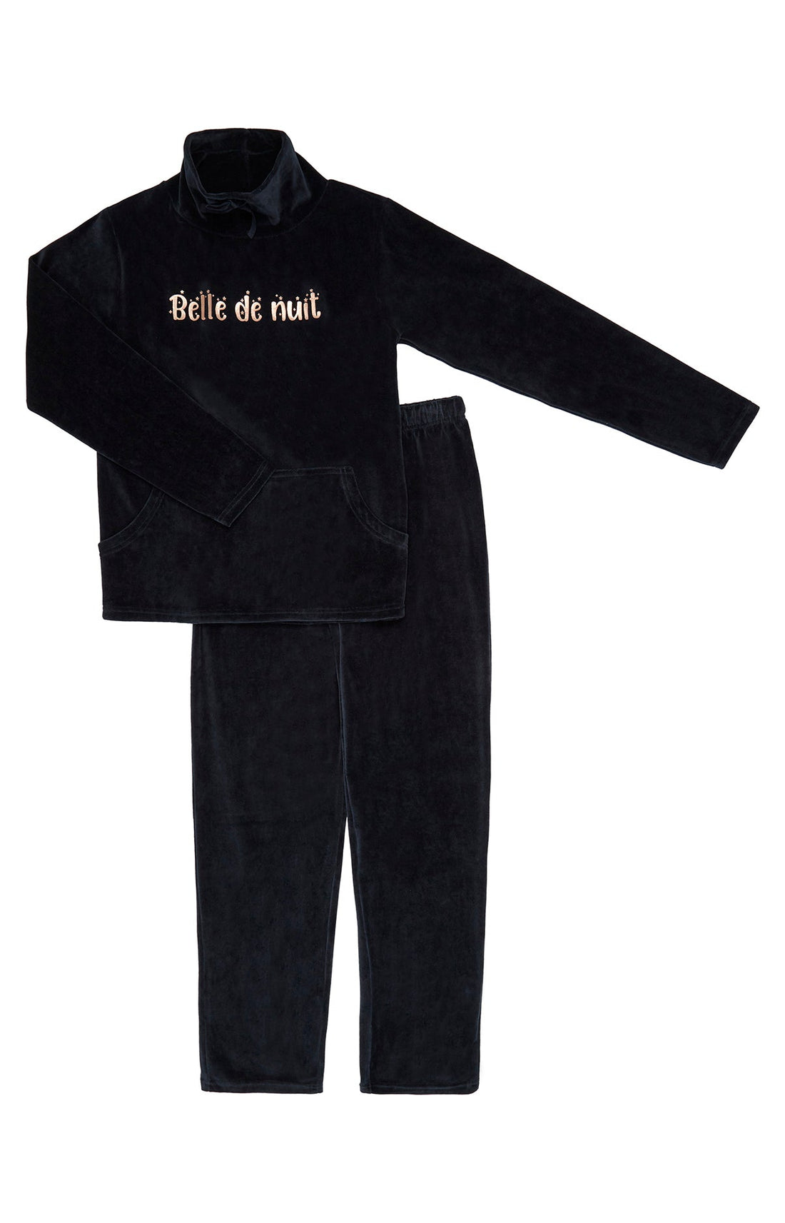 Pyjama long Femme Belle de nuit Nuit Marine 3