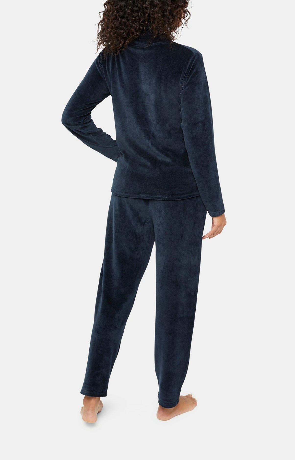 Pyjama long Femme Belle de nuit Nuit Marine 5