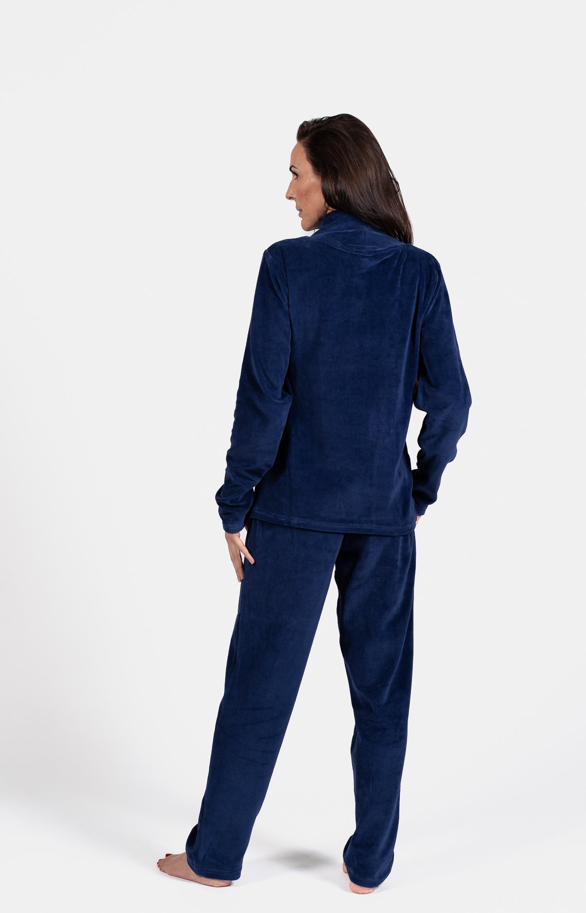 Pyjama long Homme Papillon de nuit Marine 6