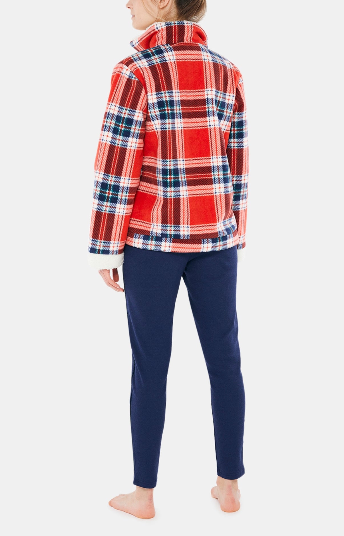 Veste Femme Polaire Logan Rouge 5