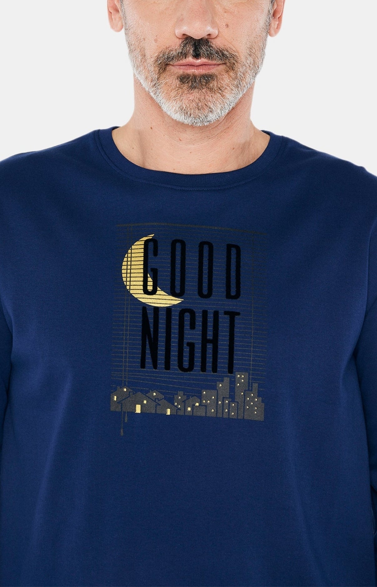 Pyjama long Homme Good Night Marine 2