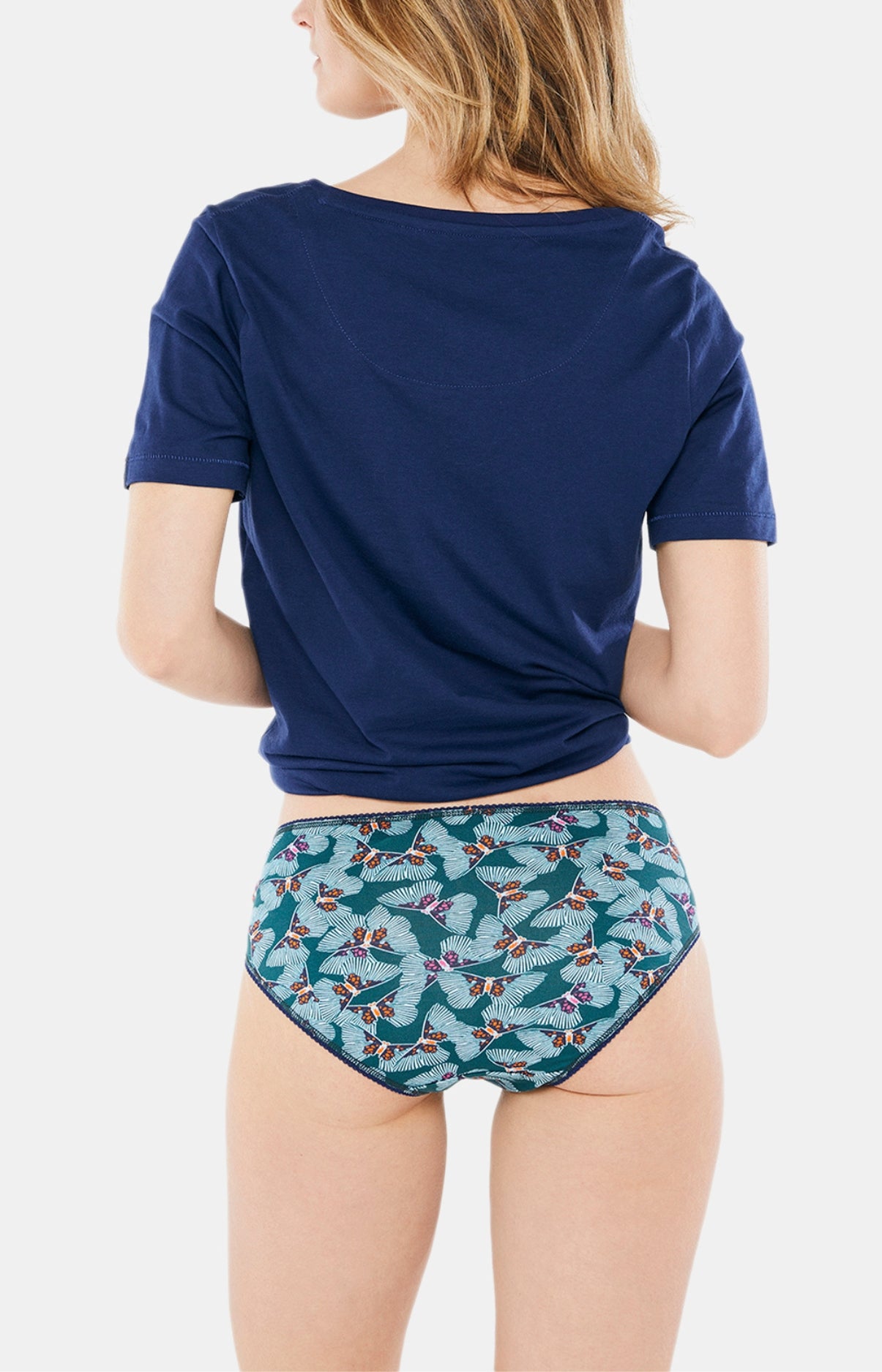 Culotte Femme Papillon Vert 5