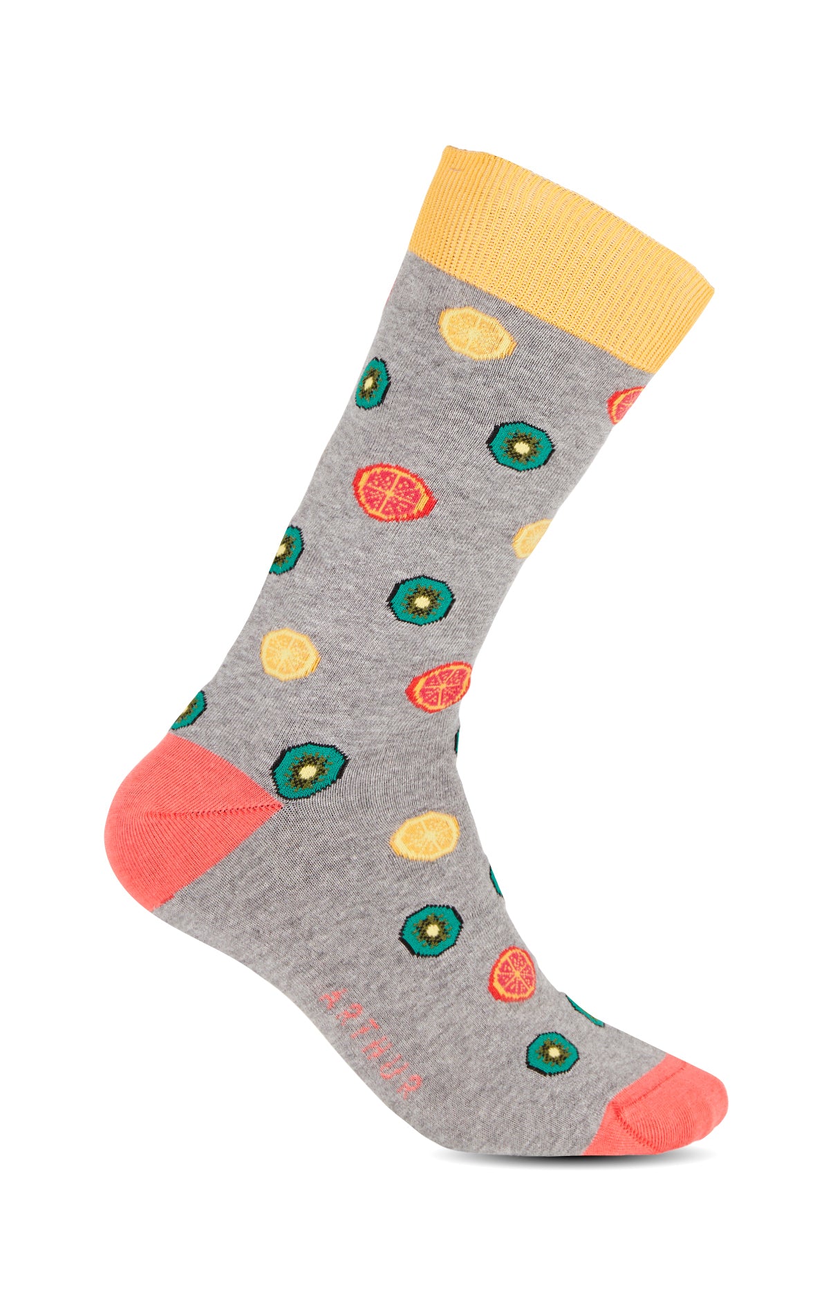 Chaussettes Femme Agrume Gris 1