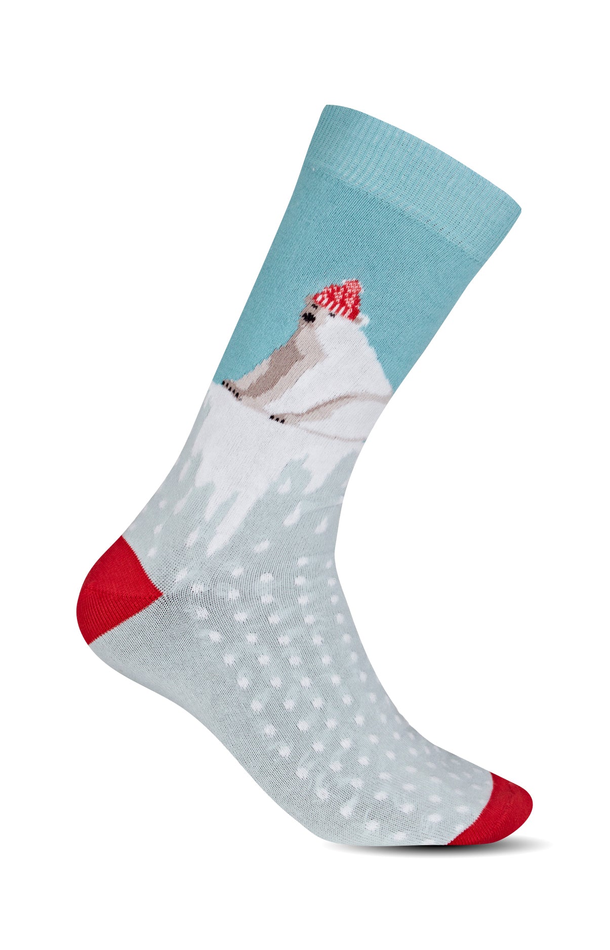 Chaussettes Femme Bear Blanc et Ivoire 1