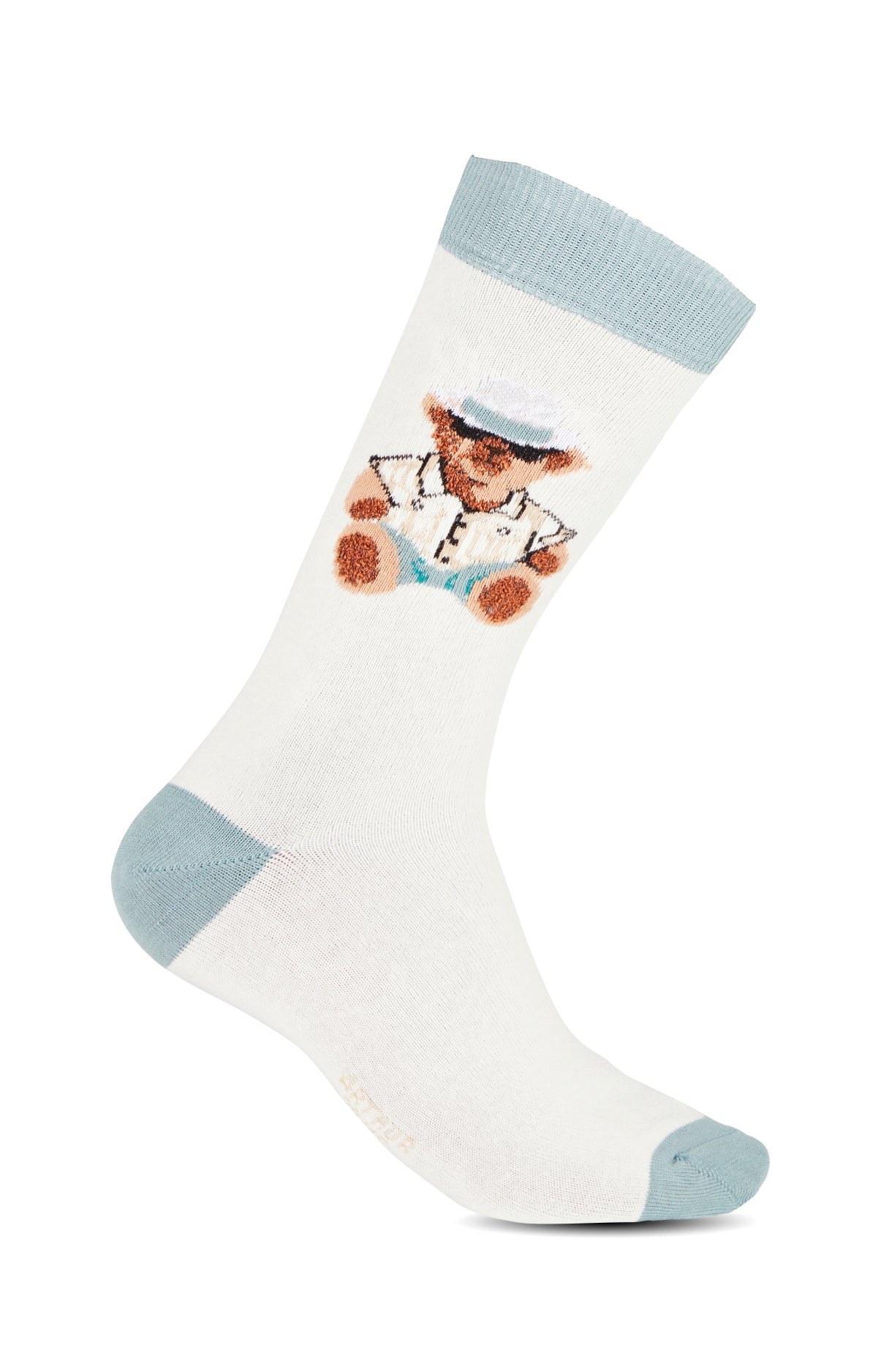 Chaussettes Femme Retraite Blanc et Ivoire 1