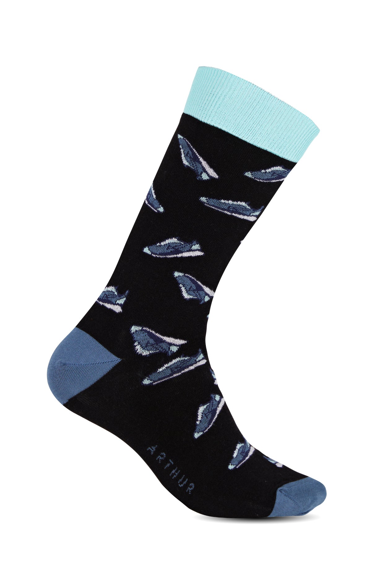 Chaussettes Femme Sneakers Noir 2