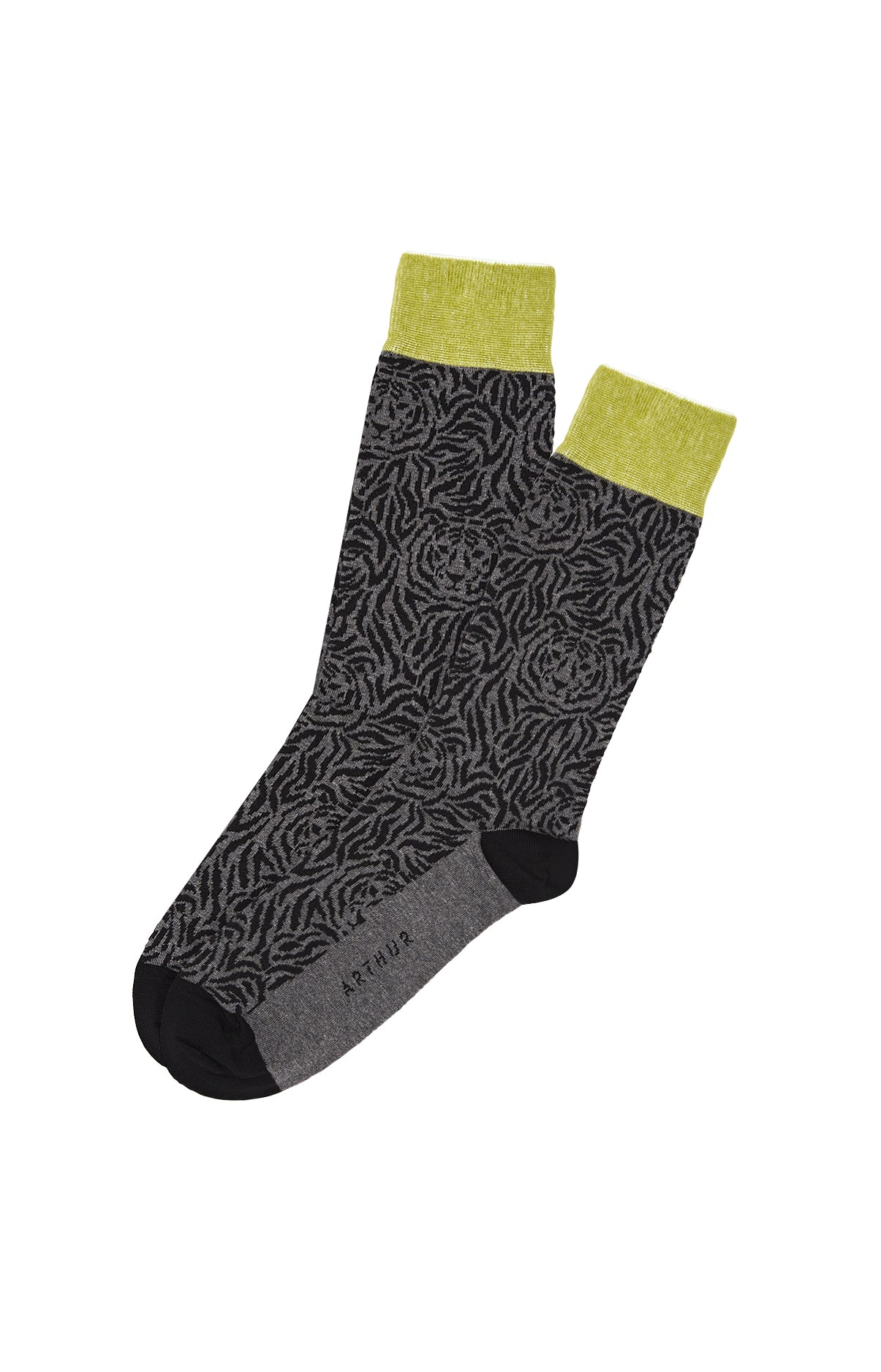 Chaussettes Homme Tigre Gris 2