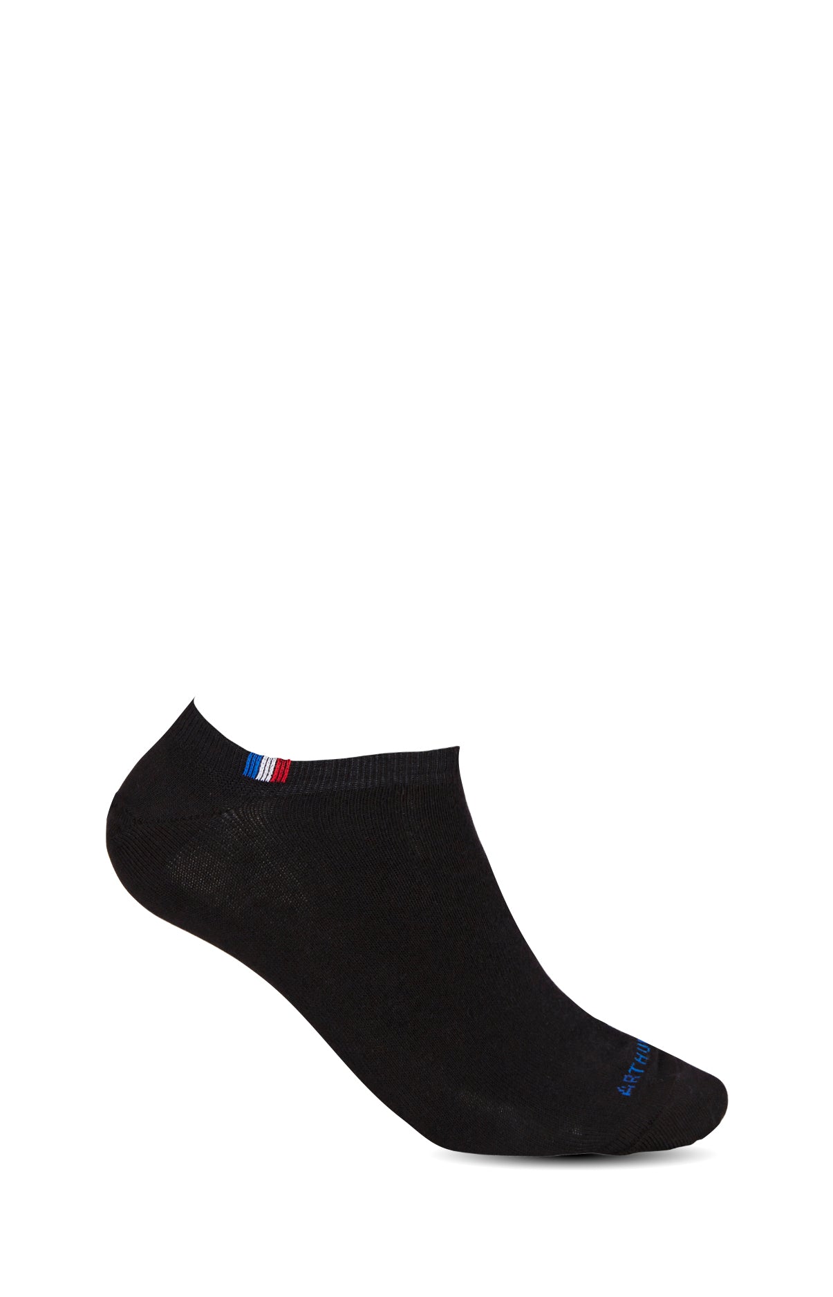 Pack 2 chaussettes invisibles Homme Noir 1