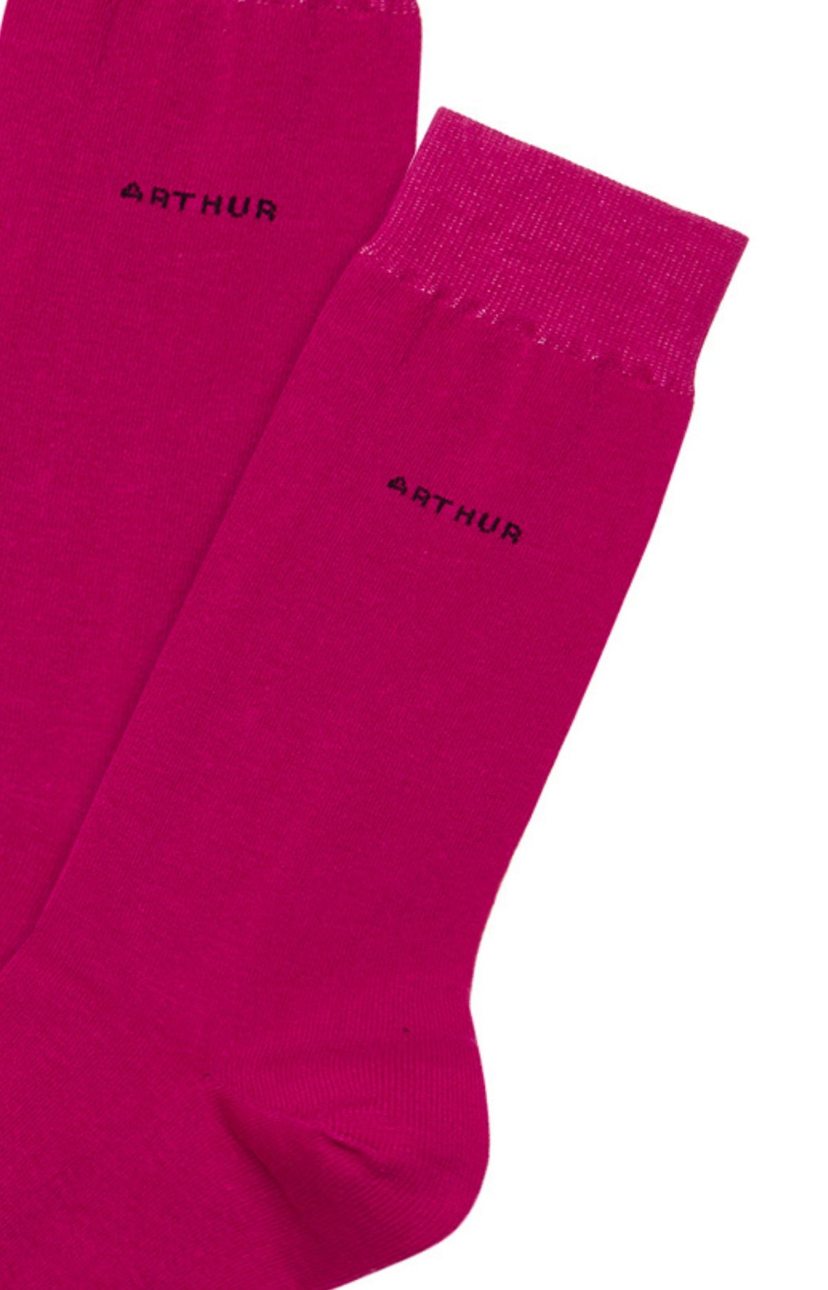 Chaussettes Homme Fuschia Rose 2