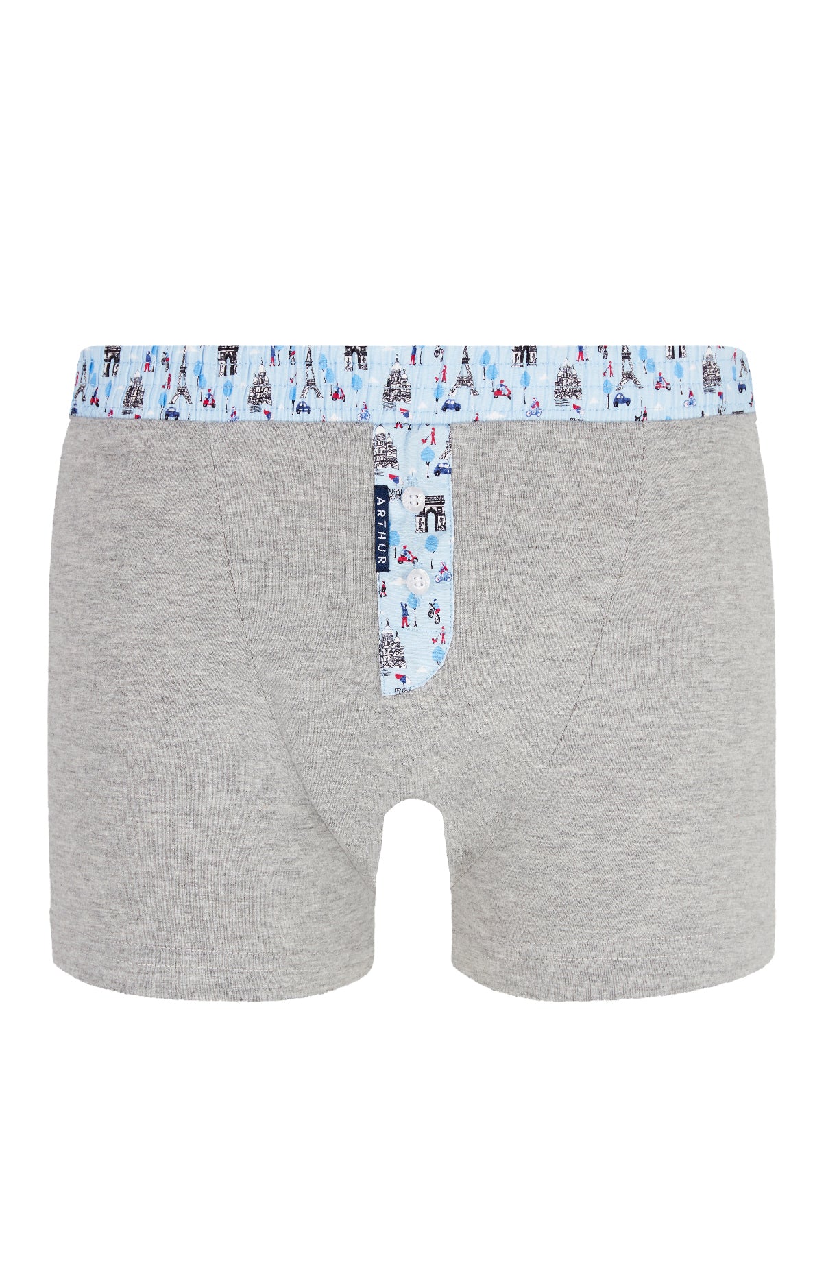 Le Boxer Club Homme Gris 3
