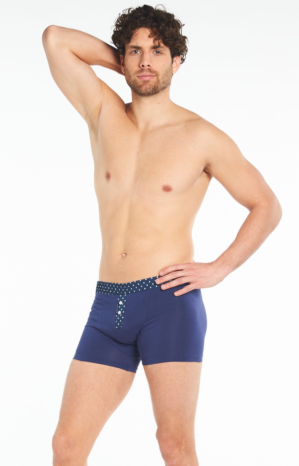 Boxer Homme Club Marine 8
