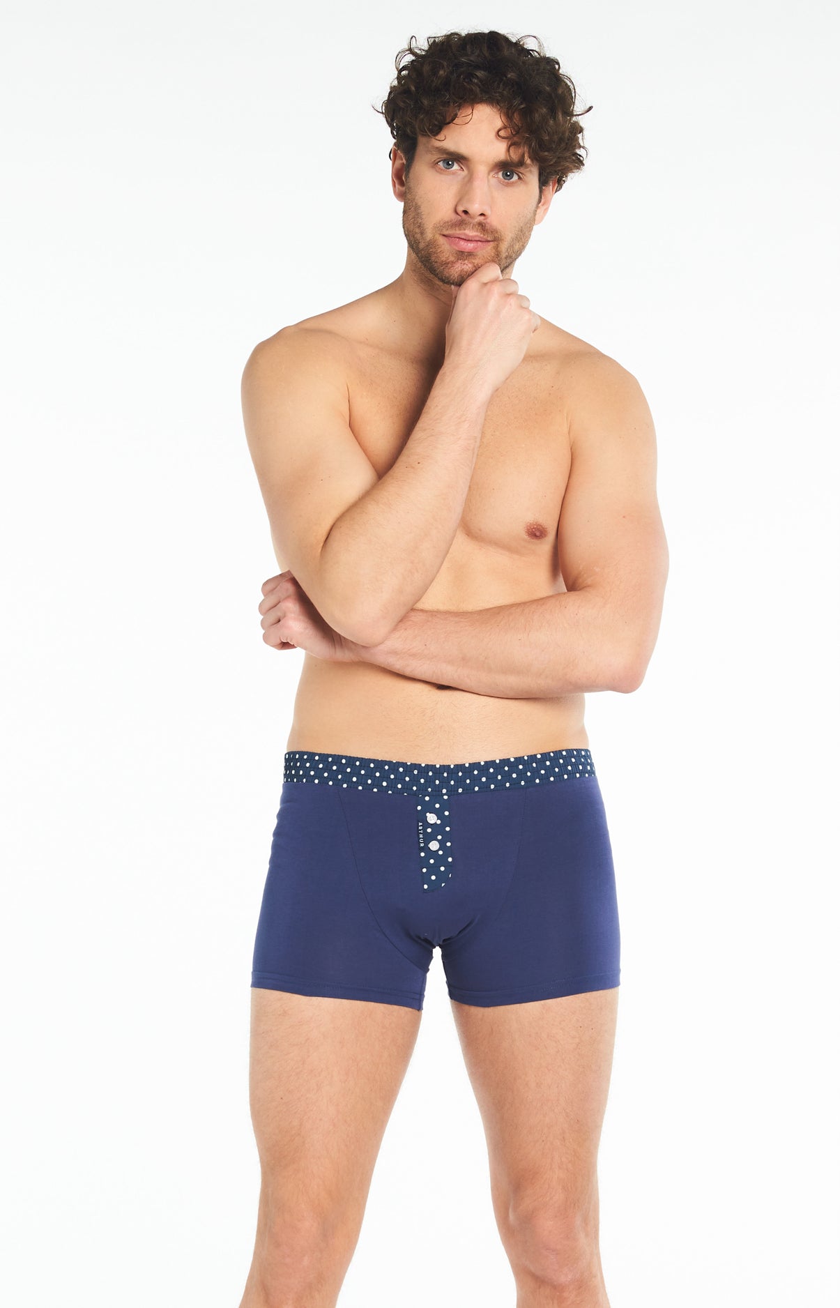 Boxer Homme Club Marine 6