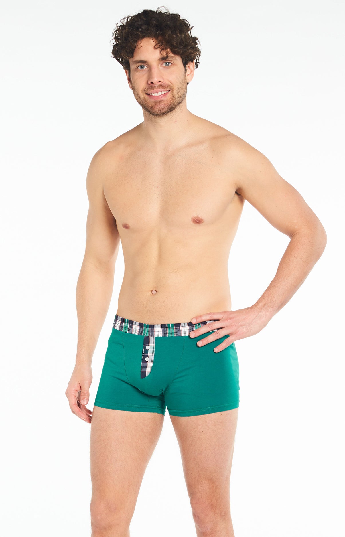 Boxer Homme Club Vert 19