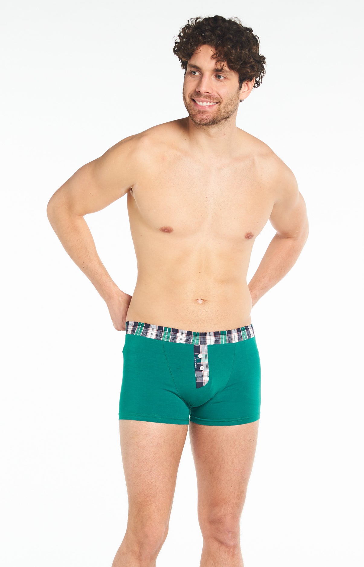 Boxer Homme Club Vert 17