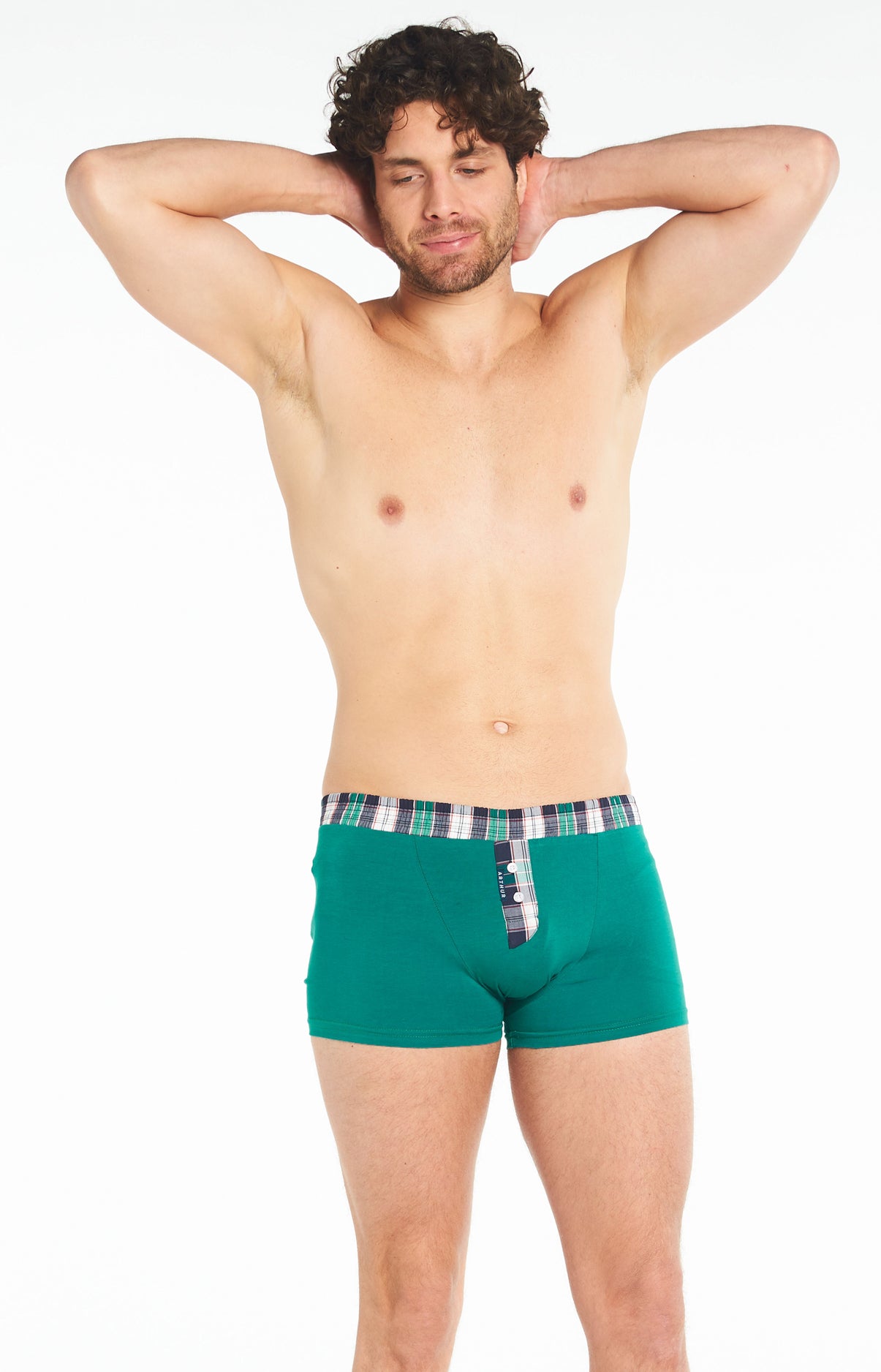 Boxer Homme Club Vert 20